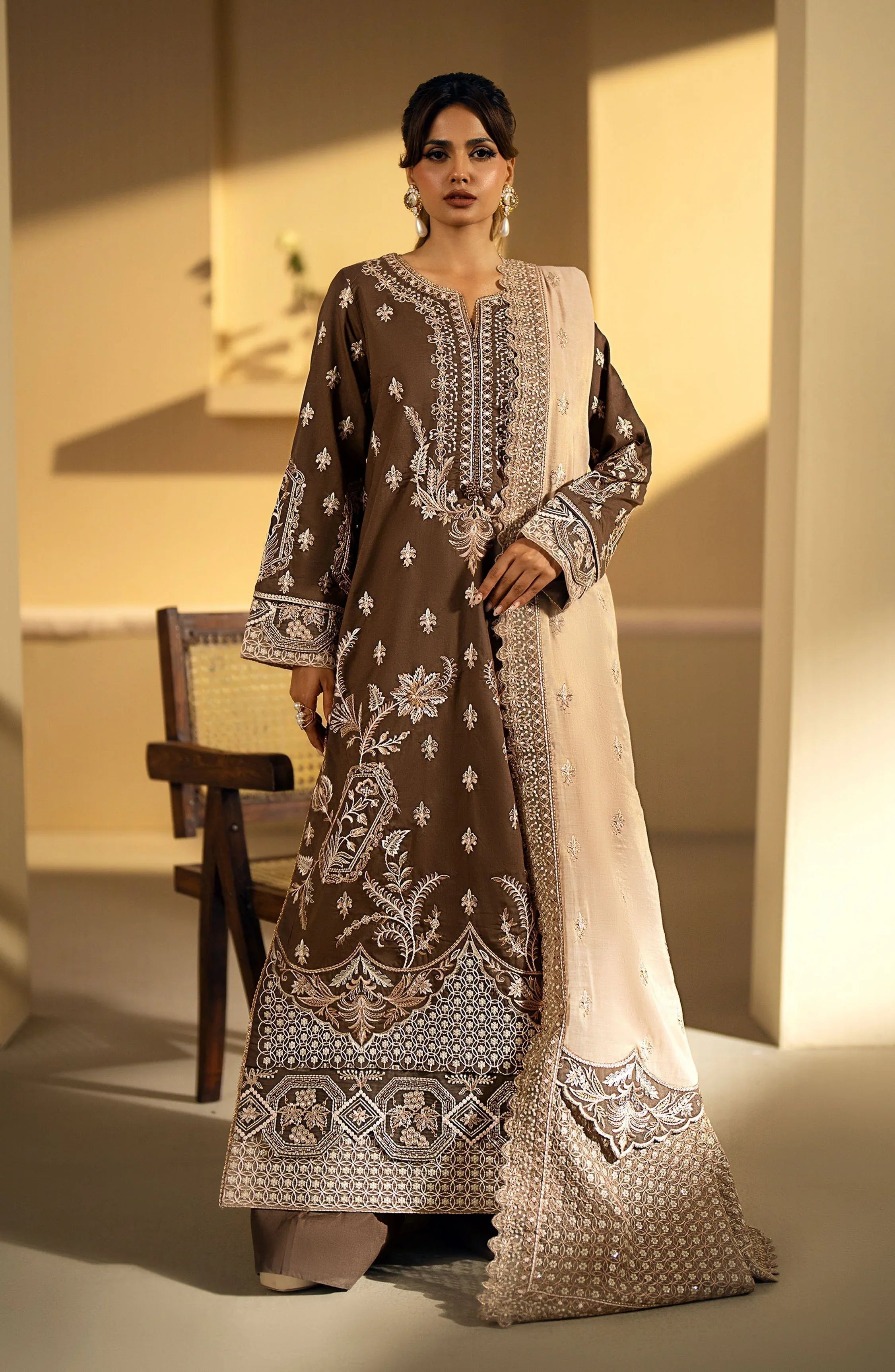 Maryum N Maria | Eid Edit 24 | Asya - Aqsa Fabrics