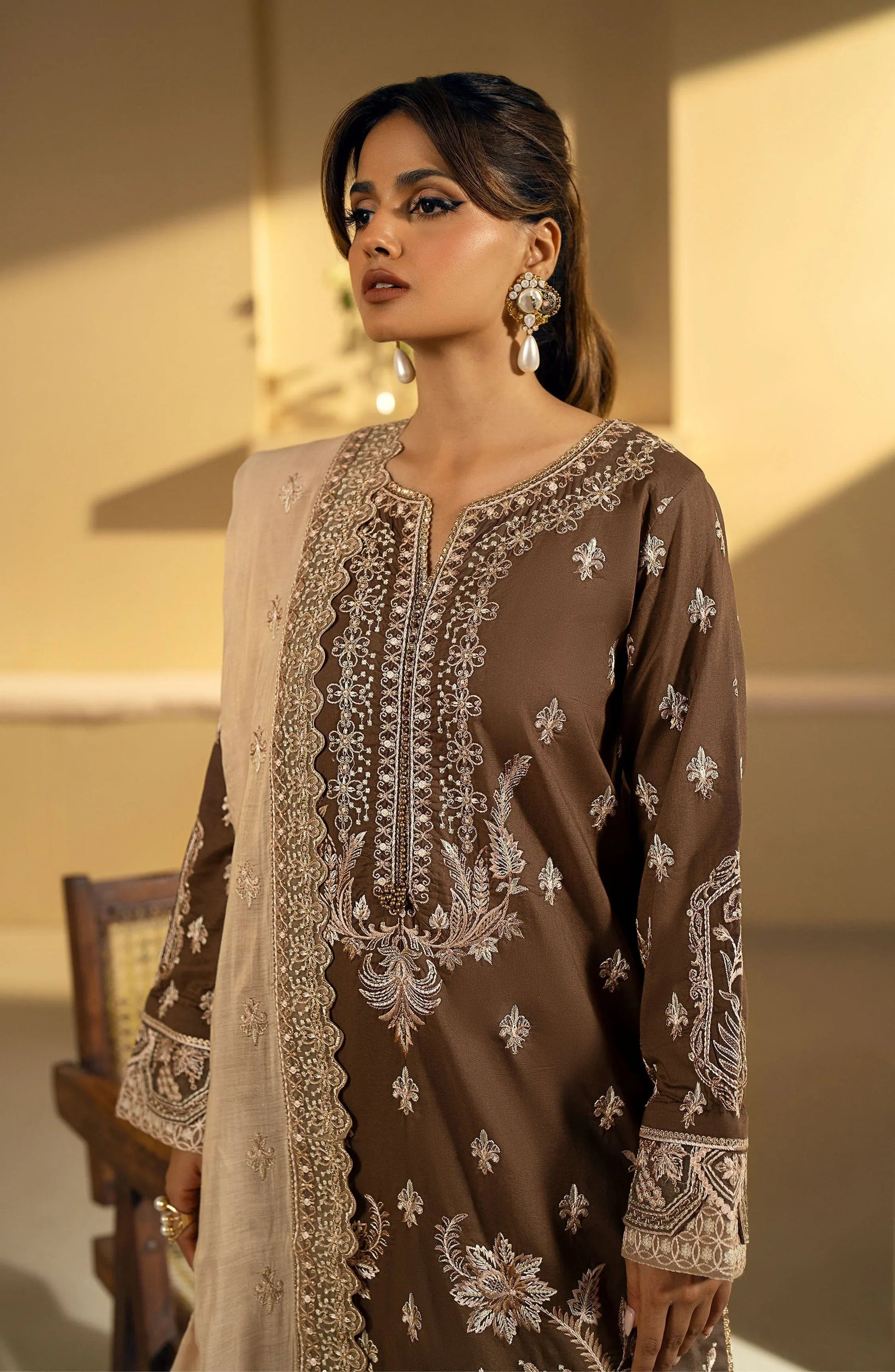 Maryum N Maria | Eid Edit 24 | Asya - Aqsa Fabrics