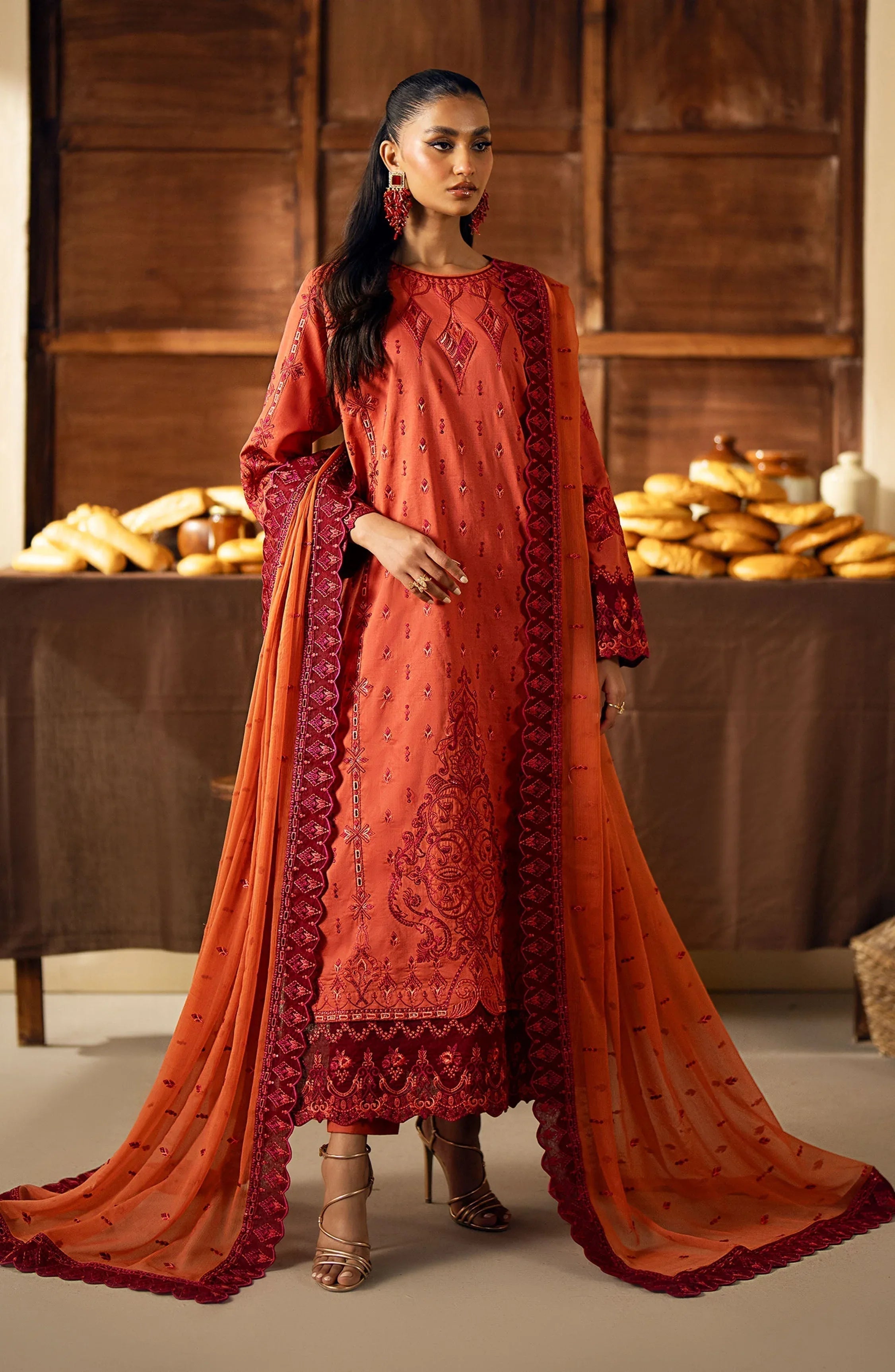 Maryum N Maria | Eid Edit 24 | Faina - Aqsa Fabrics