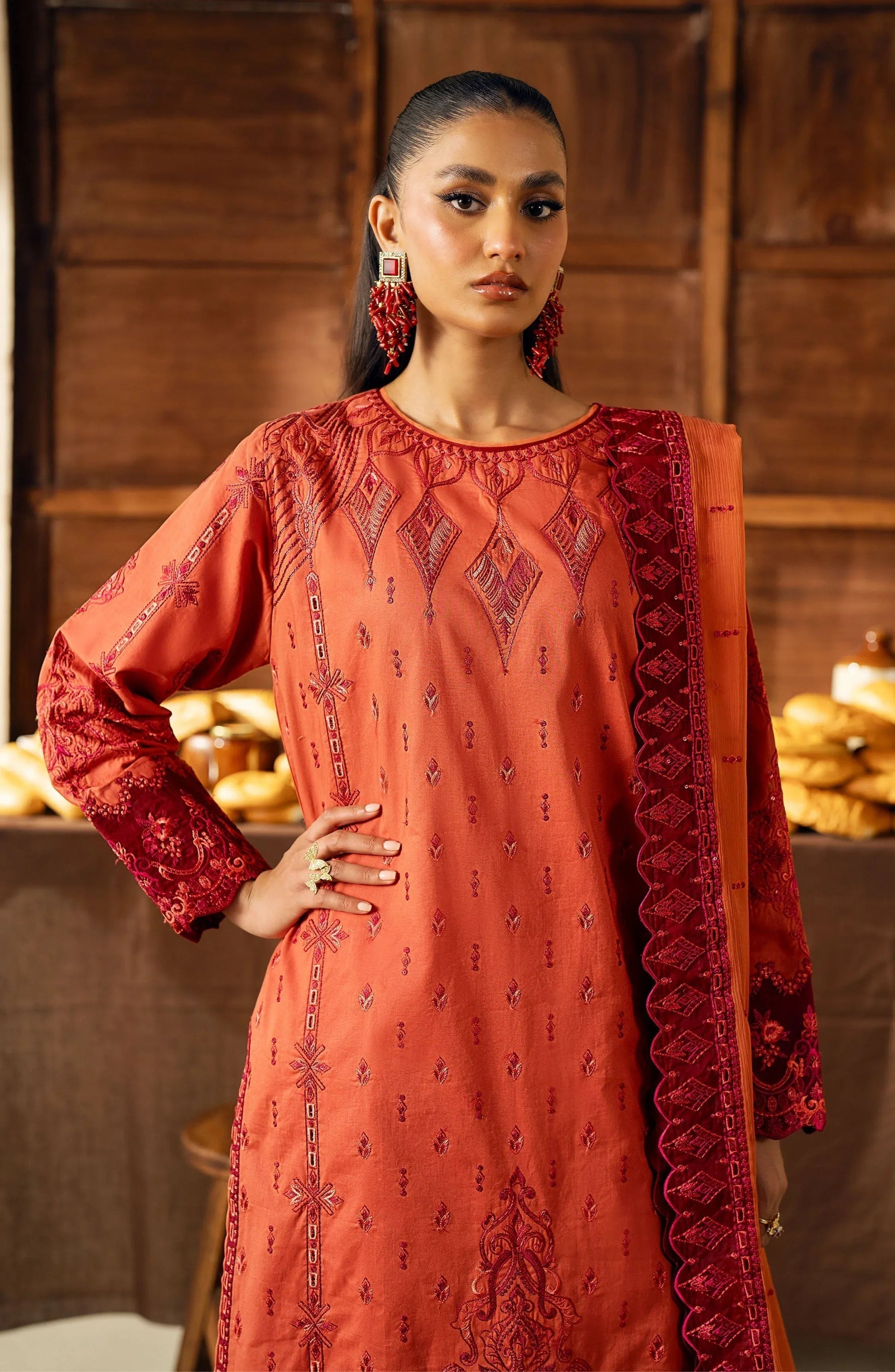 Maryum N Maria | Eid Edit 24 | Faina - Aqsa Fabrics