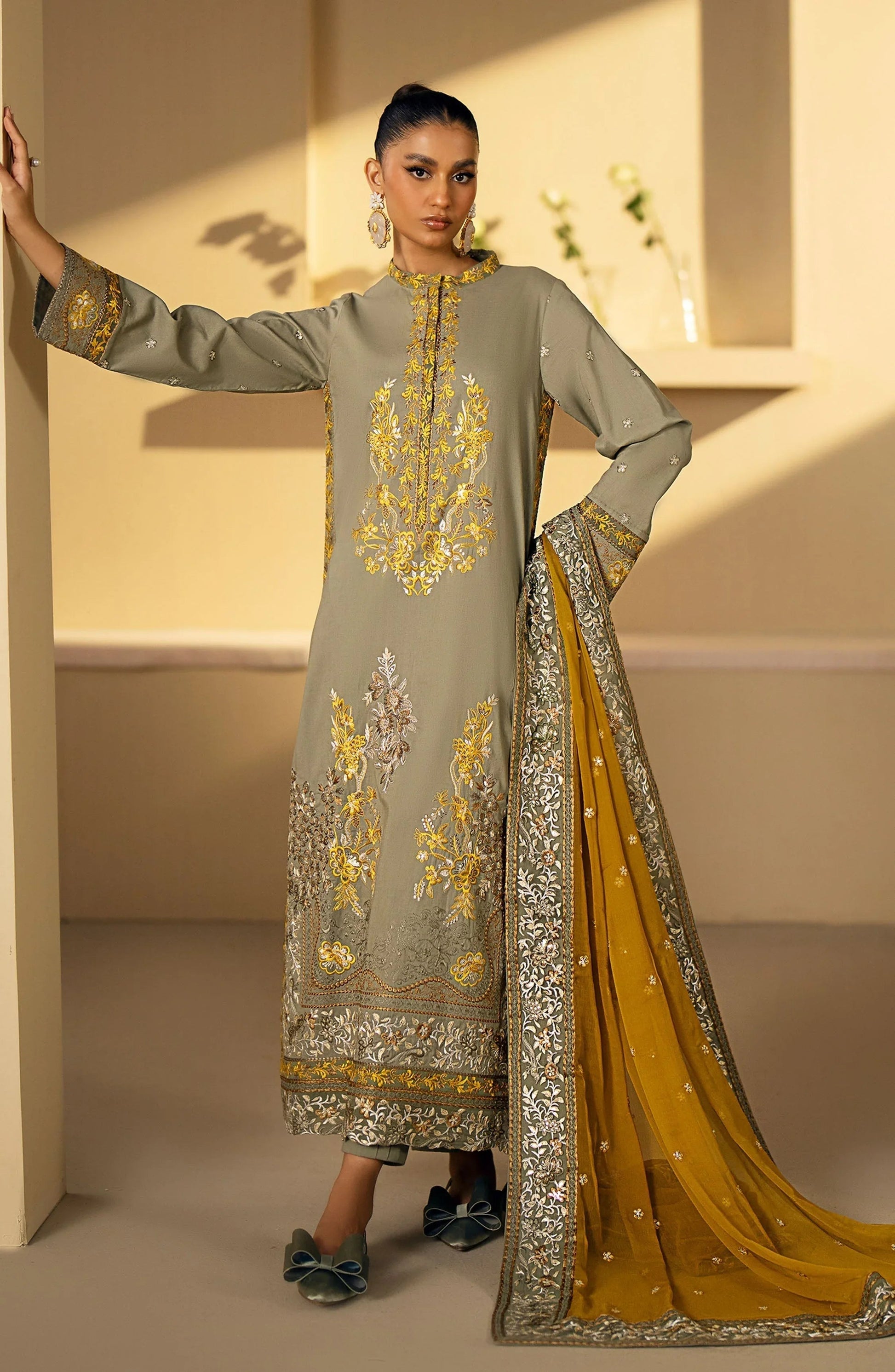 Maryum N Maria | Eid Edit 24 | Rada - Aqsa Fabrics