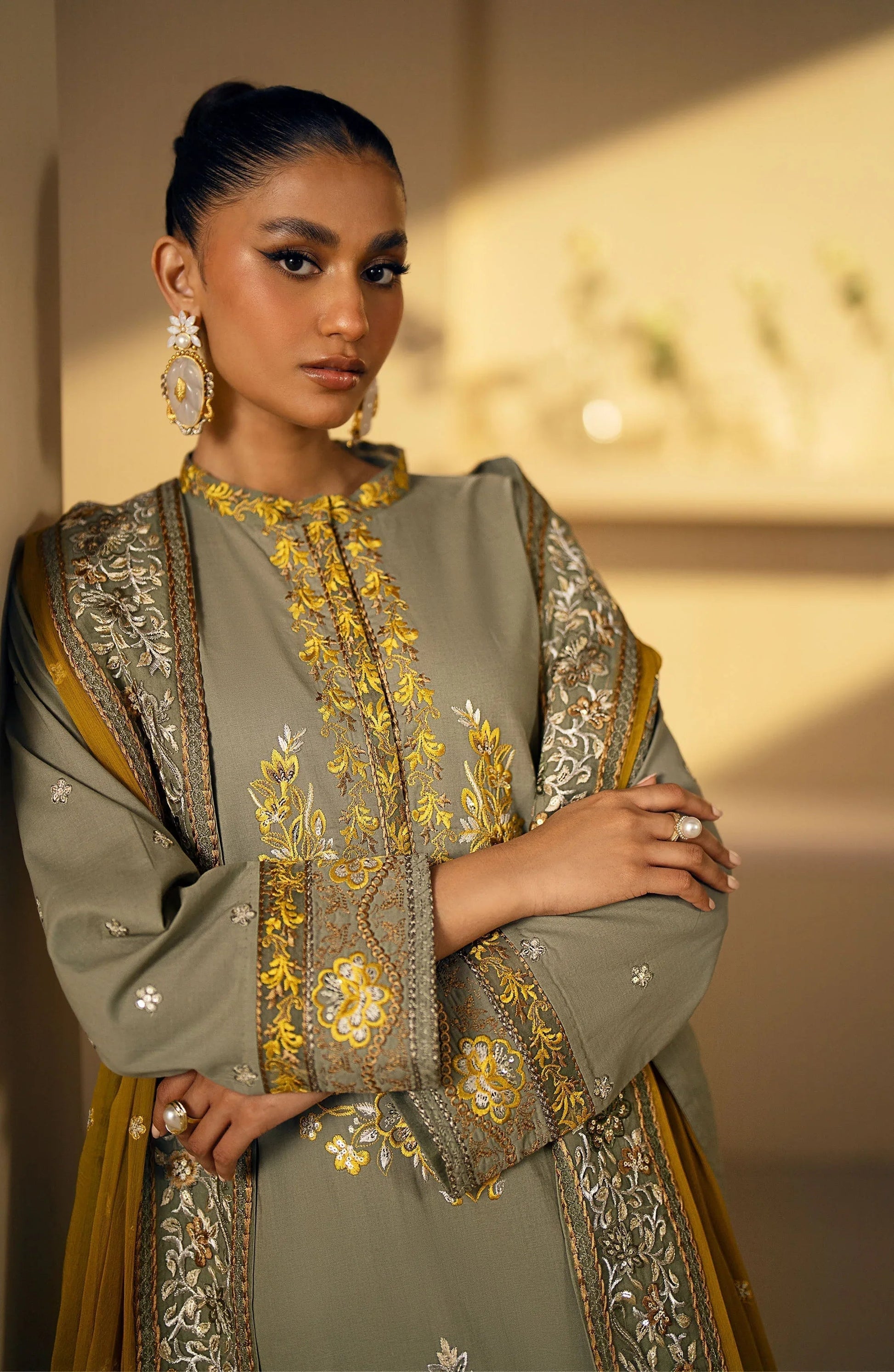Maryum N Maria | Eid Edit 24 | Rada - Aqsa Fabrics