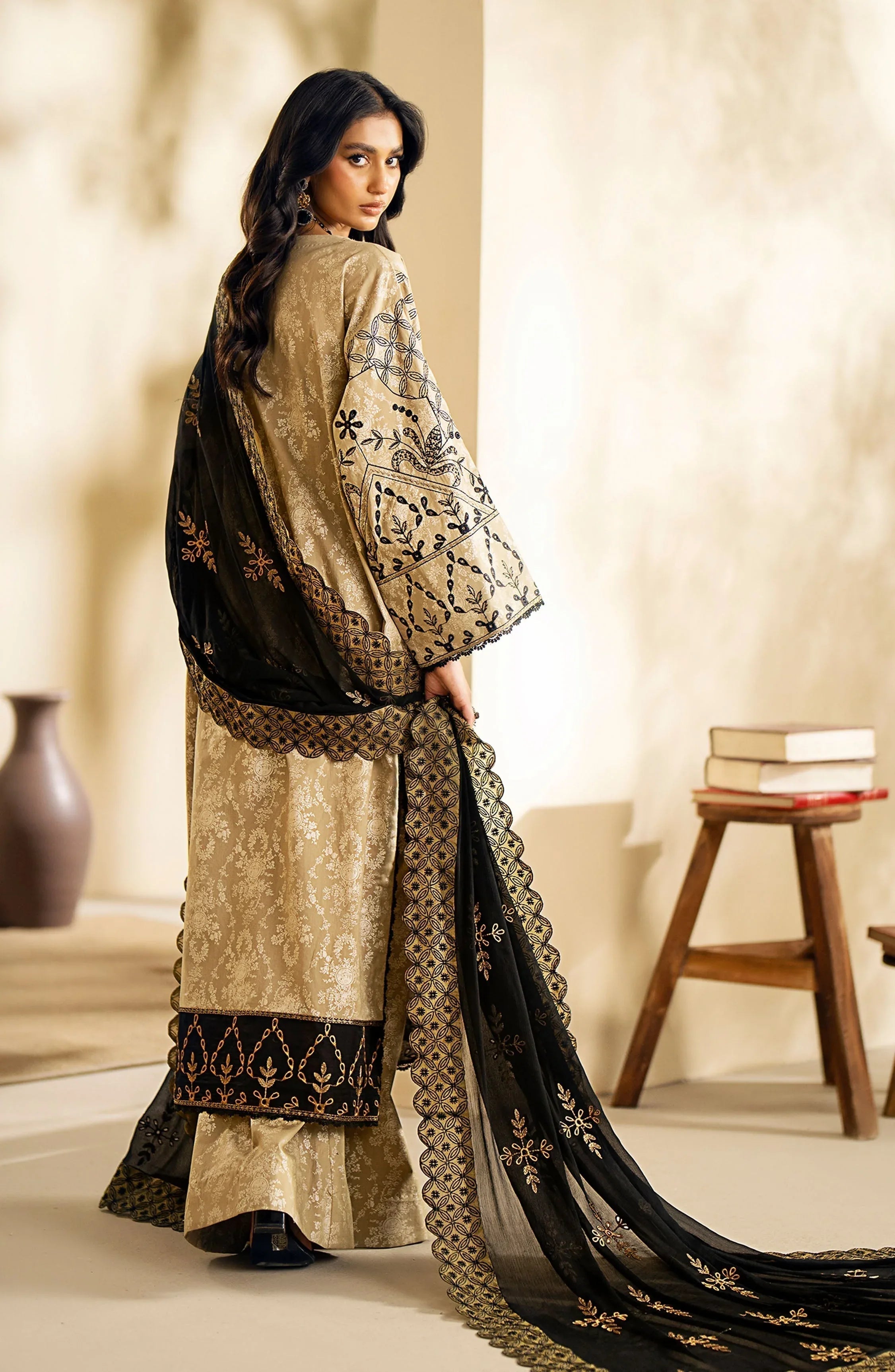 Maryum N Maria | Eid Edit 24 | Natasha - Aqsa Fabrics