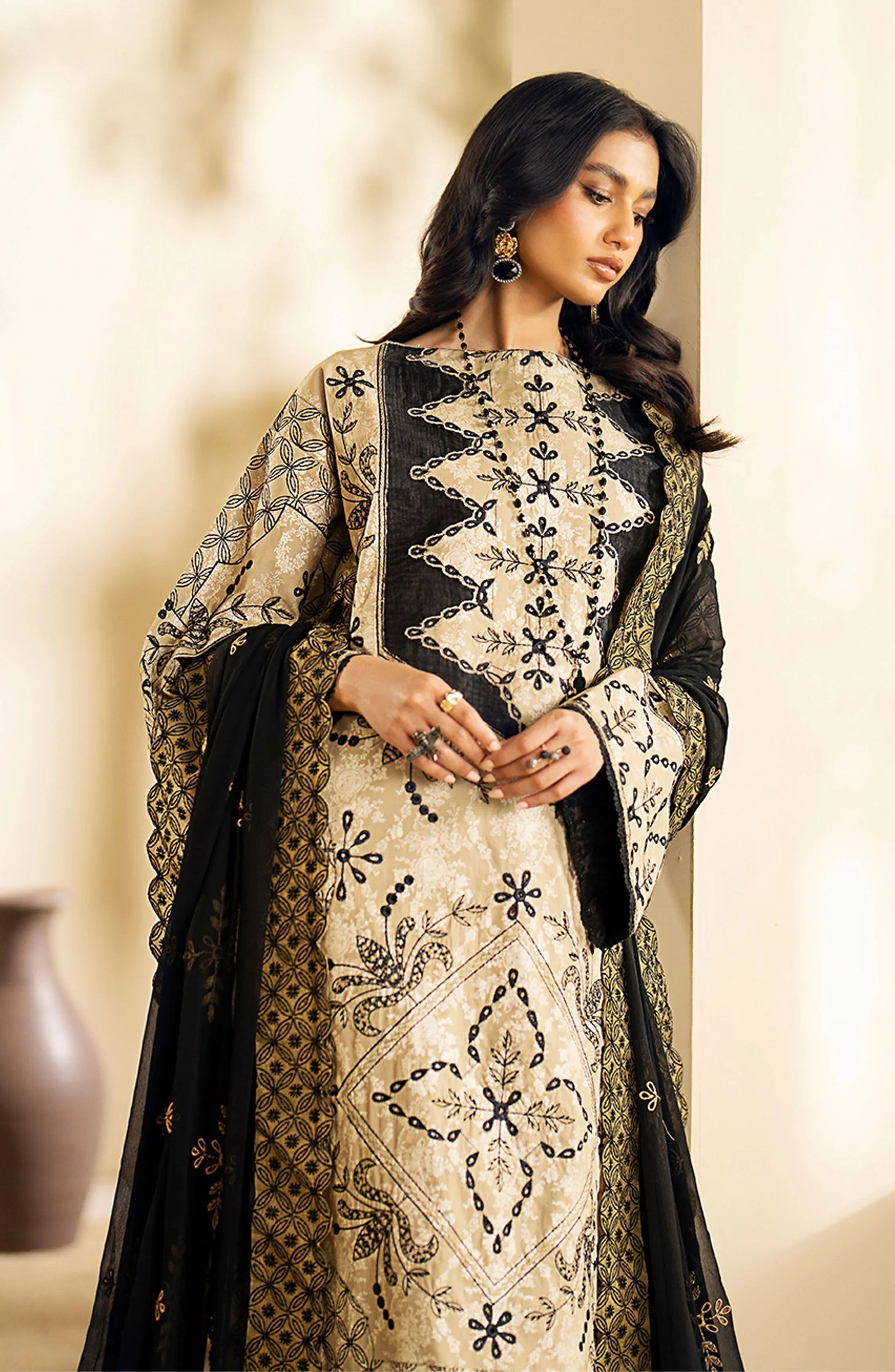 Maryum N Maria | Eid Edit 24 | Natasha - Aqsa Fabrics