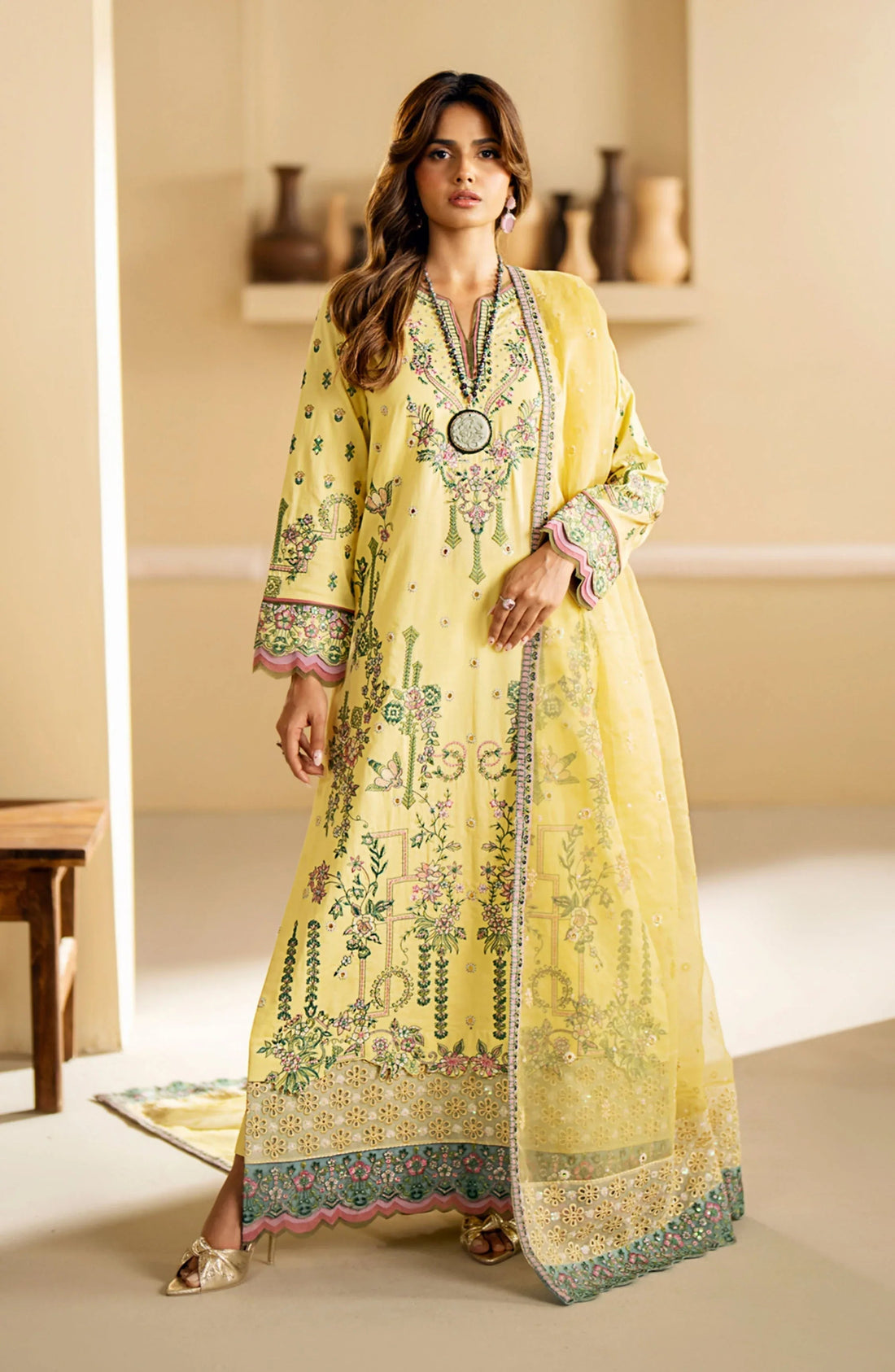 Maryum N Maria | Eid Edit 24 | Vera - Aqsa Fabrics