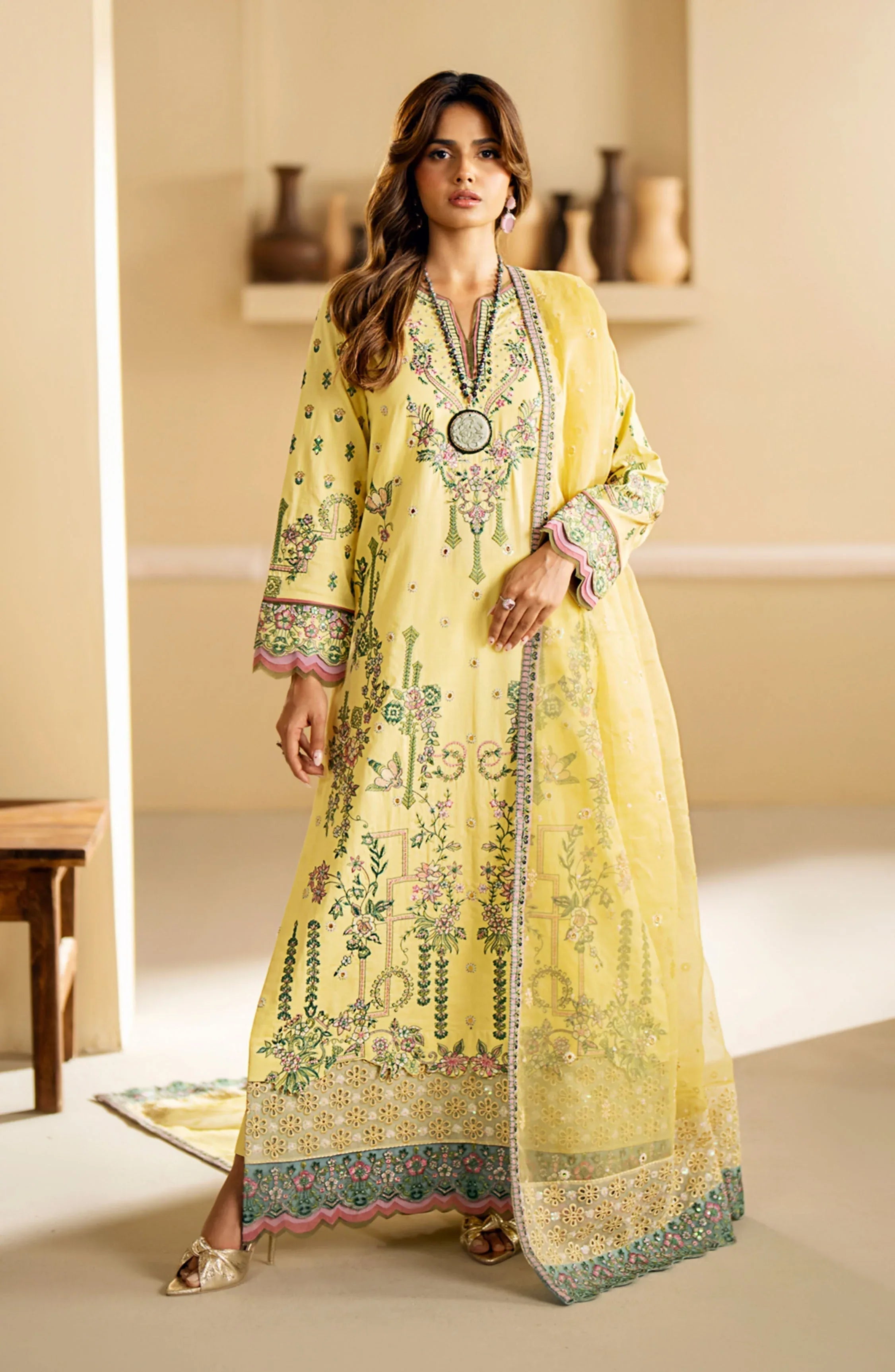 Maryum N Maria | Eid Edit 24 | Vera - Aqsa Fabrics