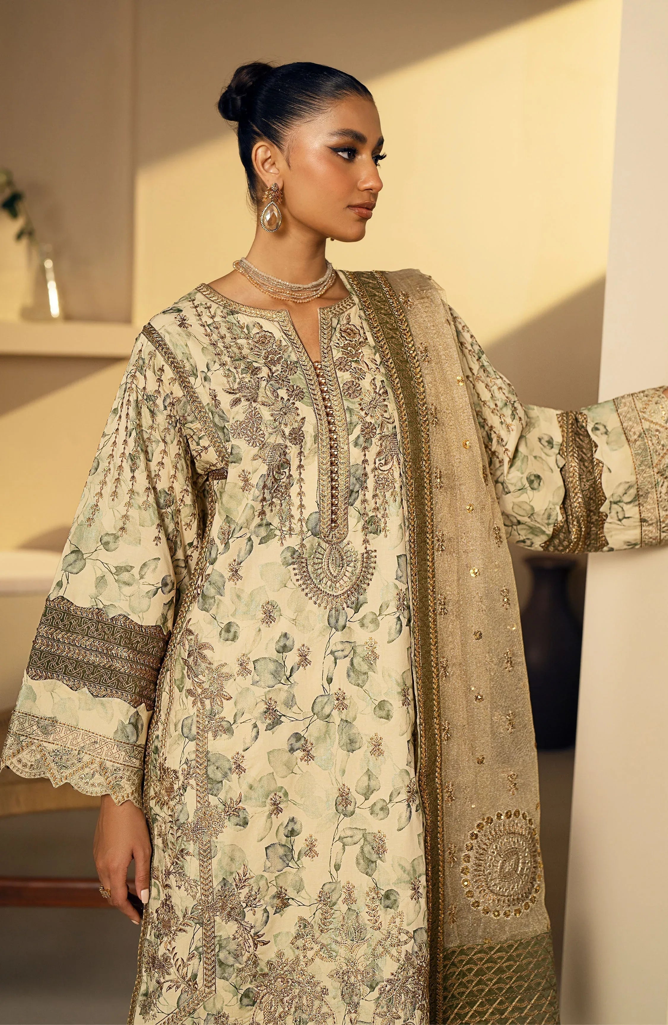 Maryum N Maria | Eid Edit 24 | Nadya - Aqsa Fabrics