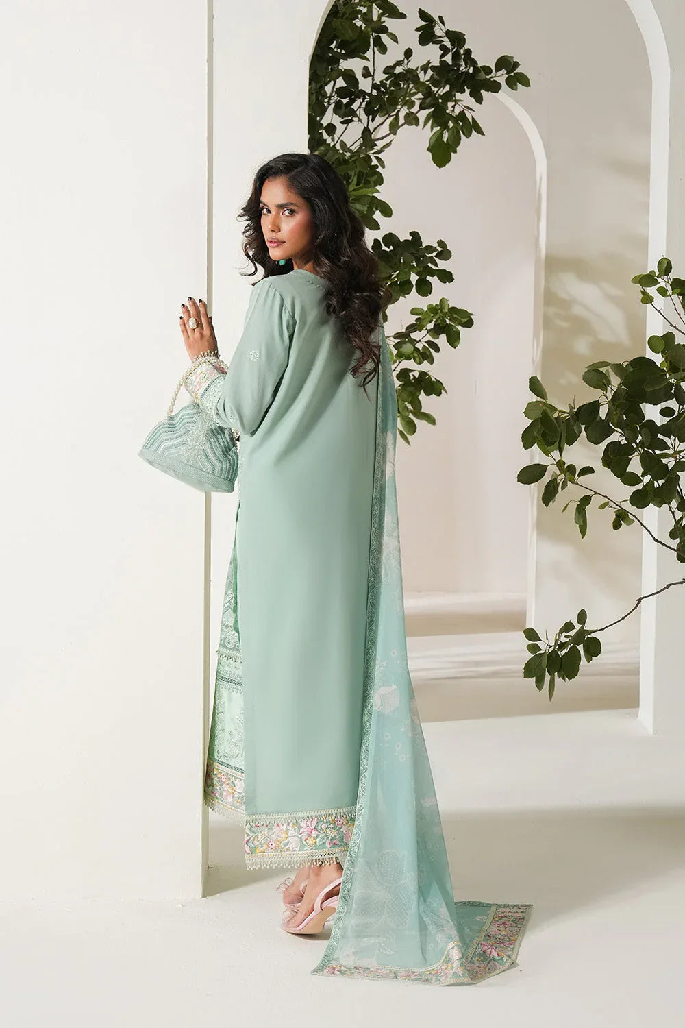 Maryum N Maria | Soiree Lawn | Spring Dew - Aqsa Fabrics