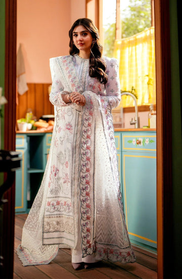 Maryum N Maria | Luxury Lawn 24 | Fatin - Aqsa Fabrics