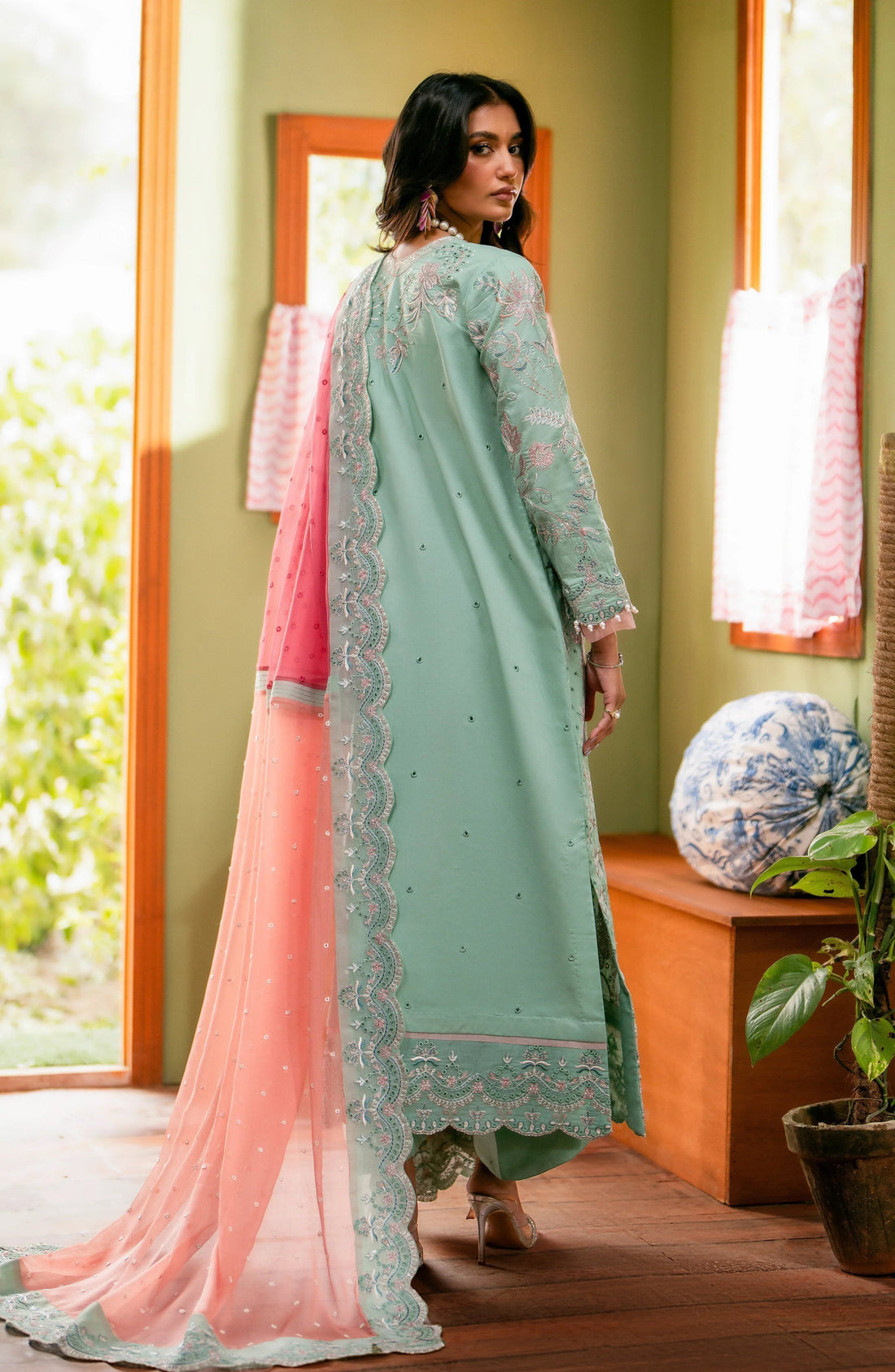 Maryum N Maria | Luxury Lawn 24 | Maye - Aqsa Fabrics