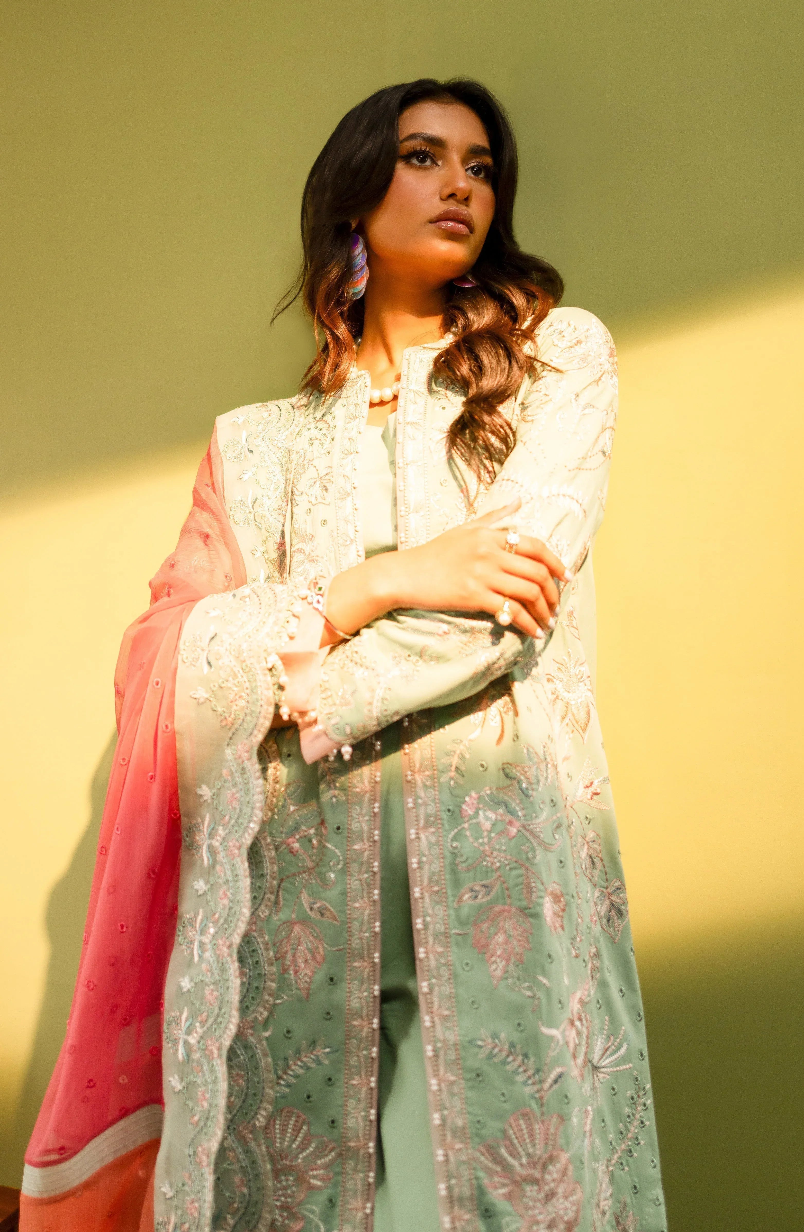 Maryum N Maria | Luxury Lawn 24 | Maye - Aqsa Fabrics