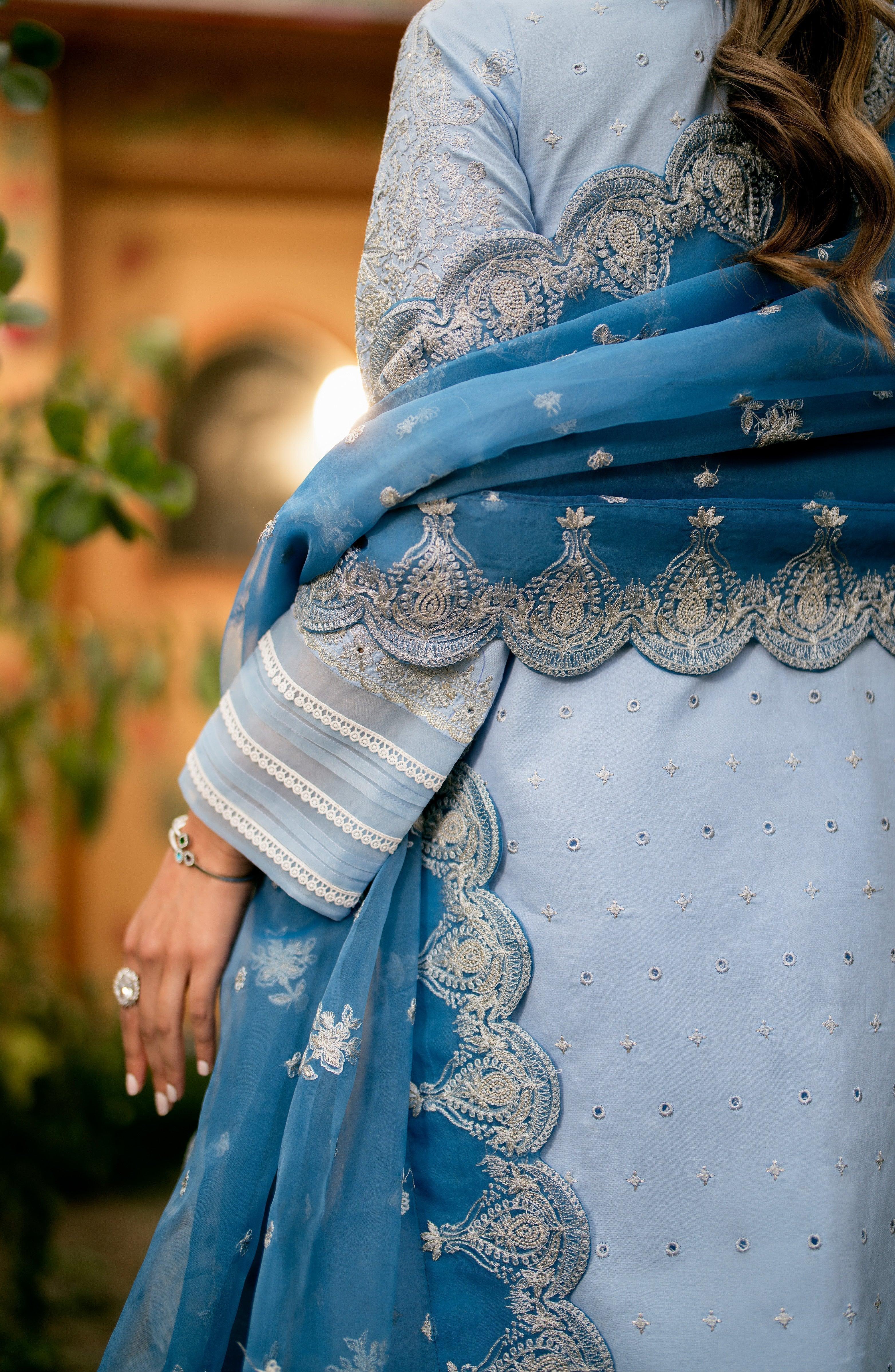 Maryum N Maria | Luxury Lawn 24 | Eshe - Aqsa Fabrics
