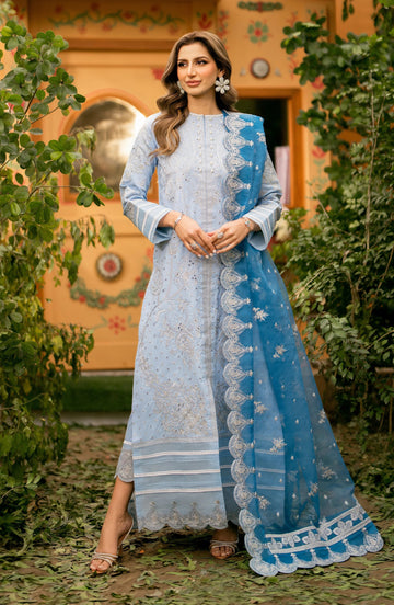 Maryum N Maria | Luxury Lawn 24 | Eshe - Aqsa Fabrics