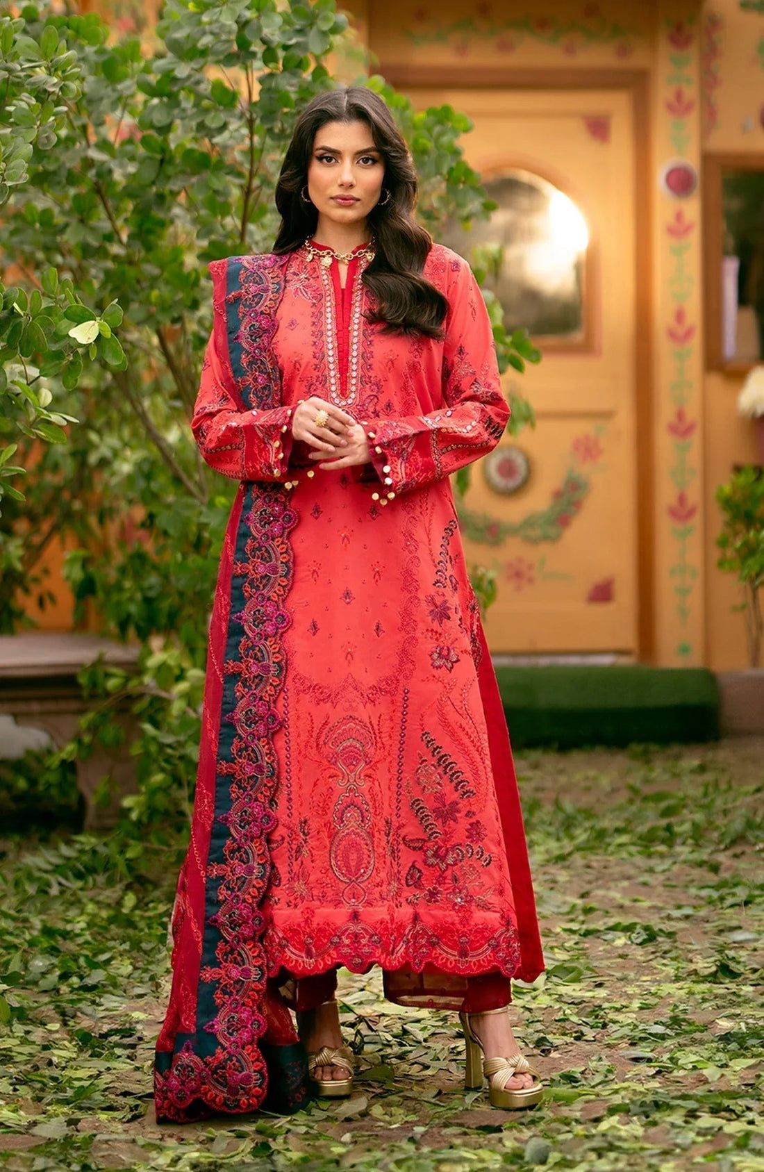 Maryum N Maria | Luxury Lawn 24 | Aliana - Aqsa Fabrics