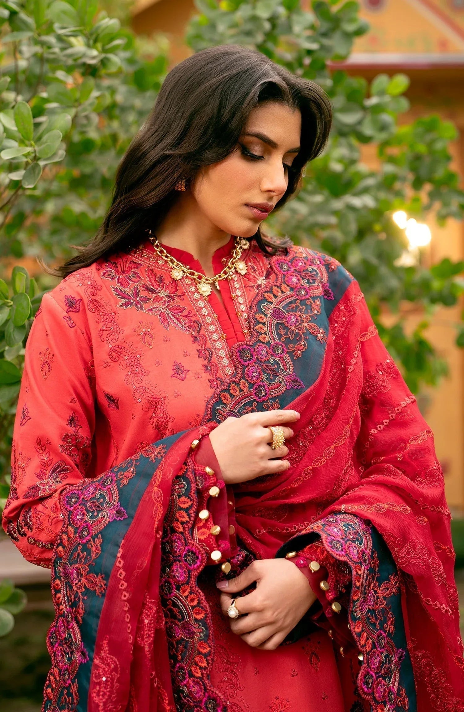 Maryum N Maria | Luxury Lawn 24 | Aliana - Aqsa Fabrics