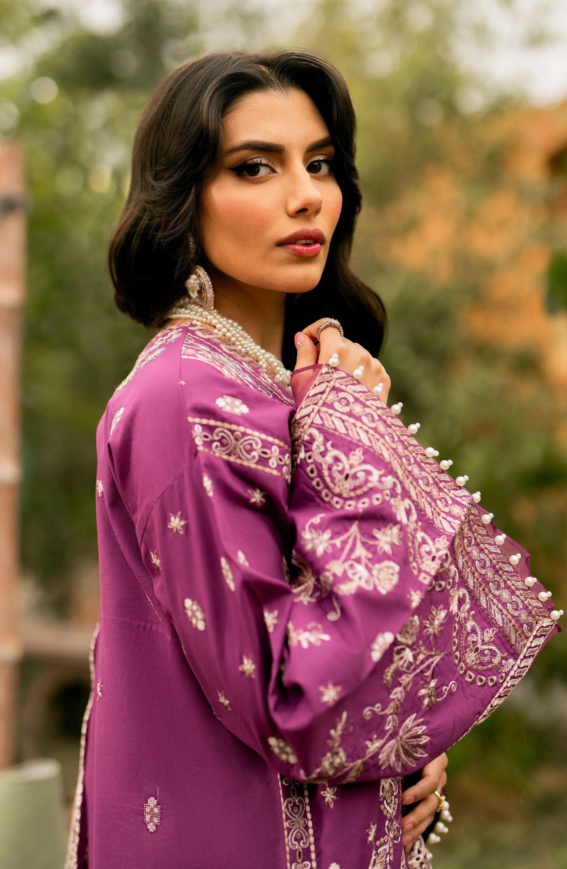 Maryum N Maria | Luxury Lawn 24 | Nane - Aqsa Fabrics