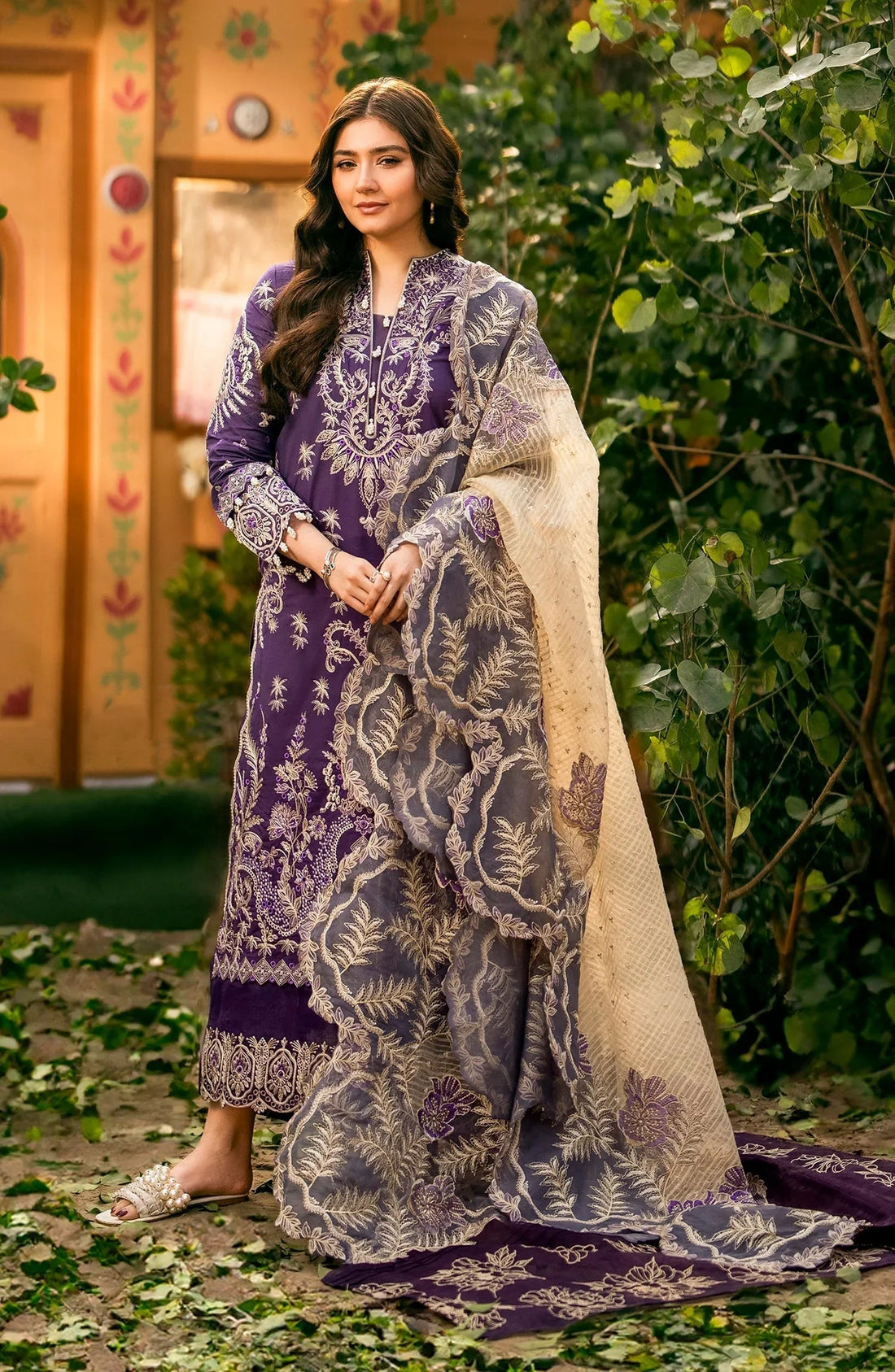 Maryum N Maria | Luxury Lawn 24 | Rahma - Aqsa Fabrics