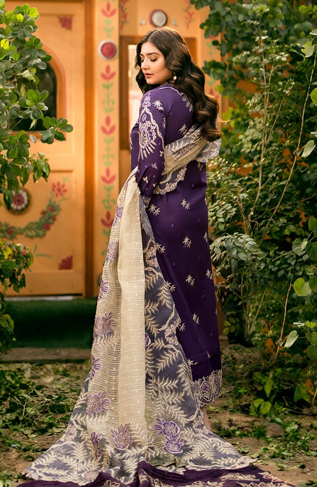 Maryum N Maria | Luxury Lawn 24 | Rahma - Aqsa Fabrics
