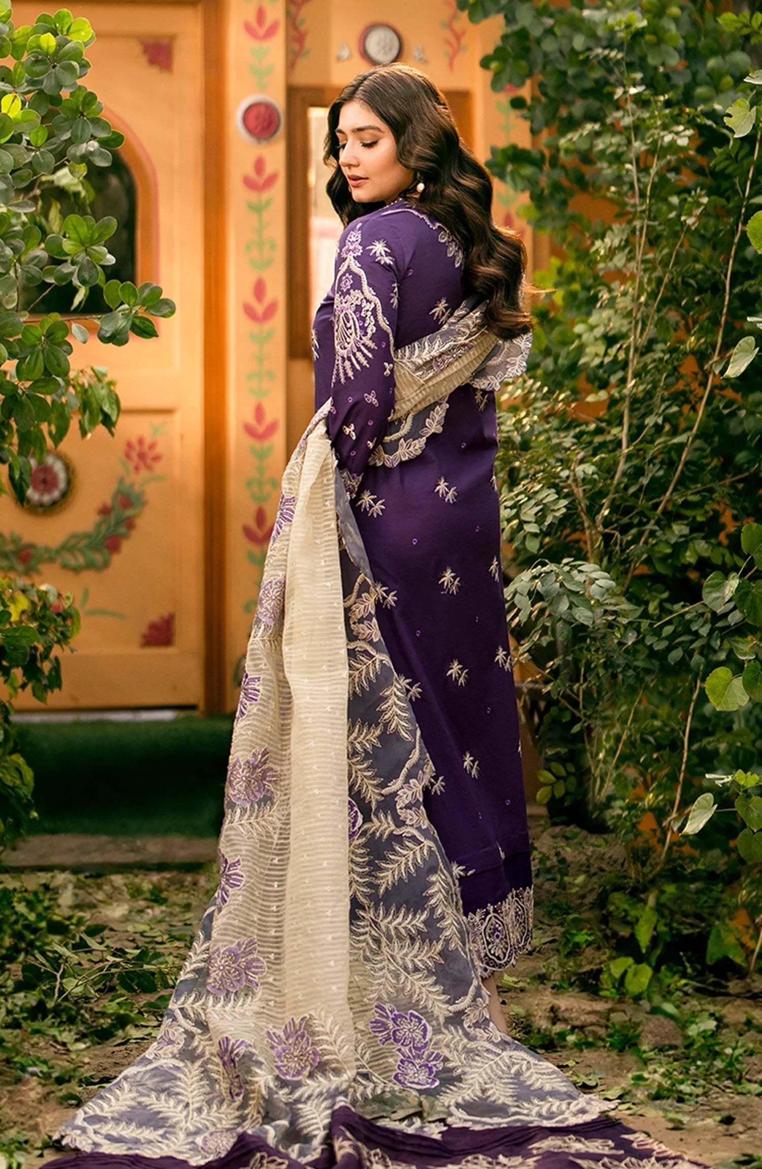 Maryum N Maria | Luxury Lawn 24 | Rahma - Aqsa Fabrics