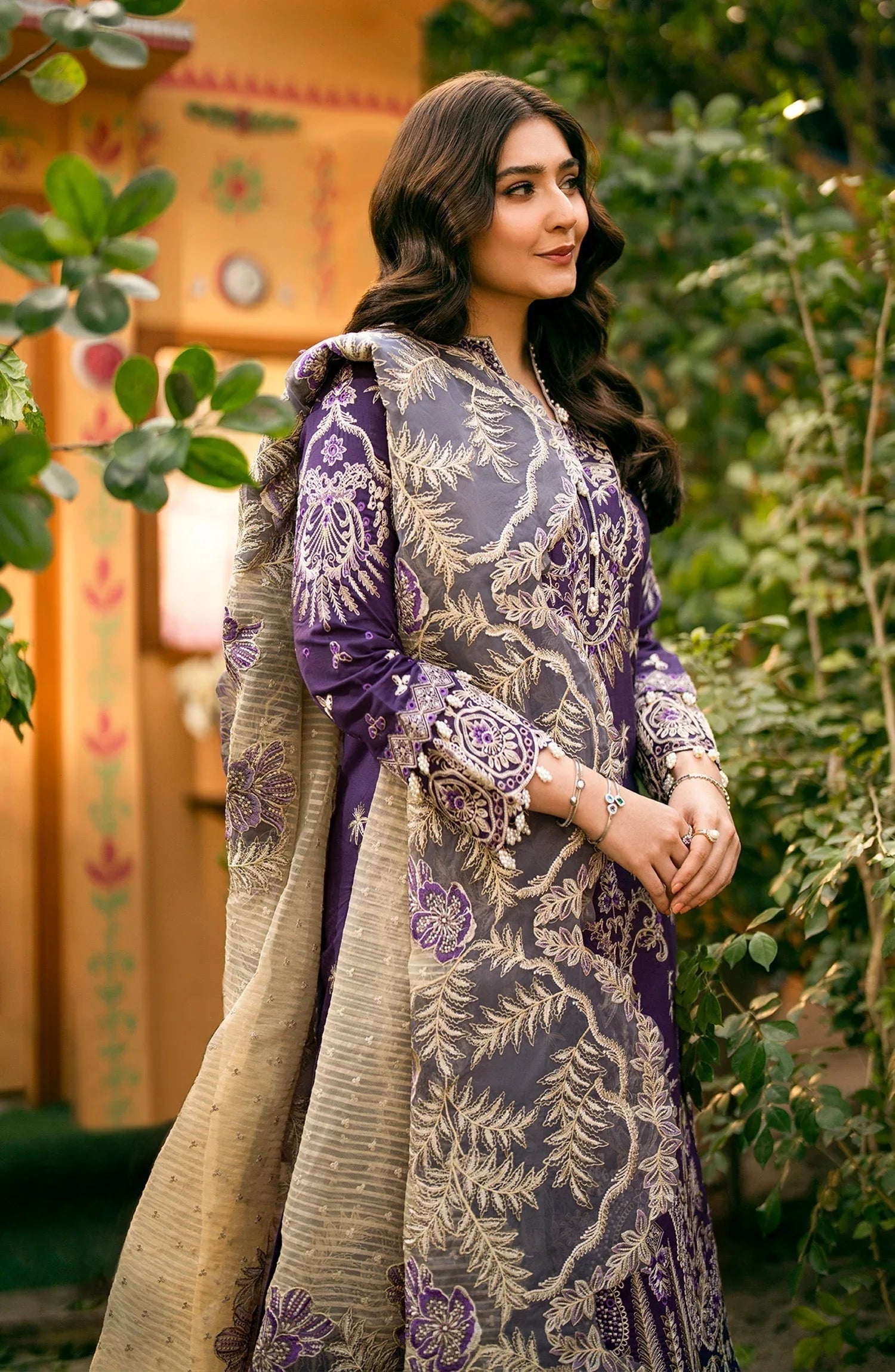 Maryum N Maria | Luxury Lawn 24 | Rahma - Aqsa Fabrics