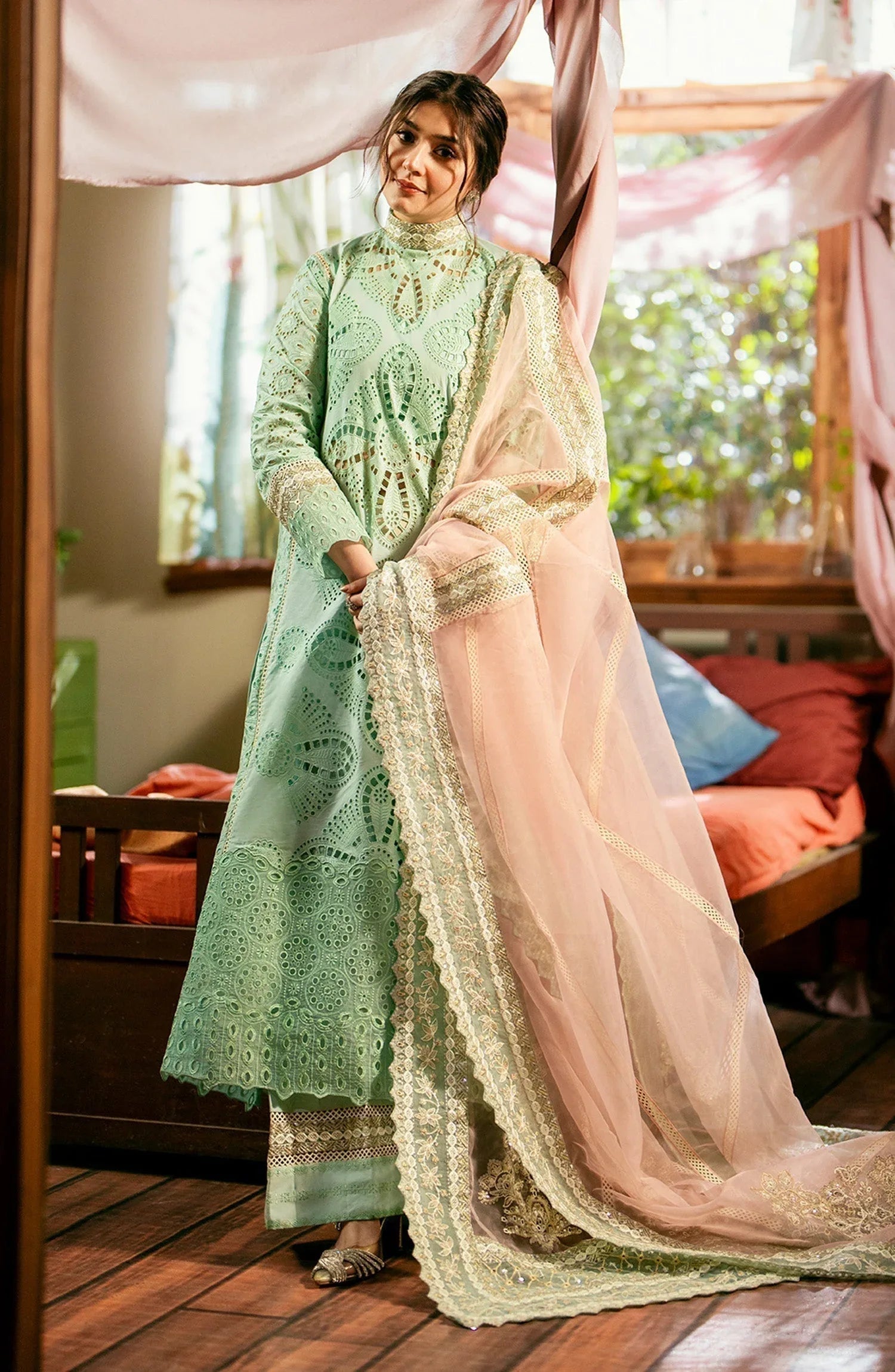 Maryum N Maria | Luxury Lawn 24 | Rawiya - Aqsa Fabrics