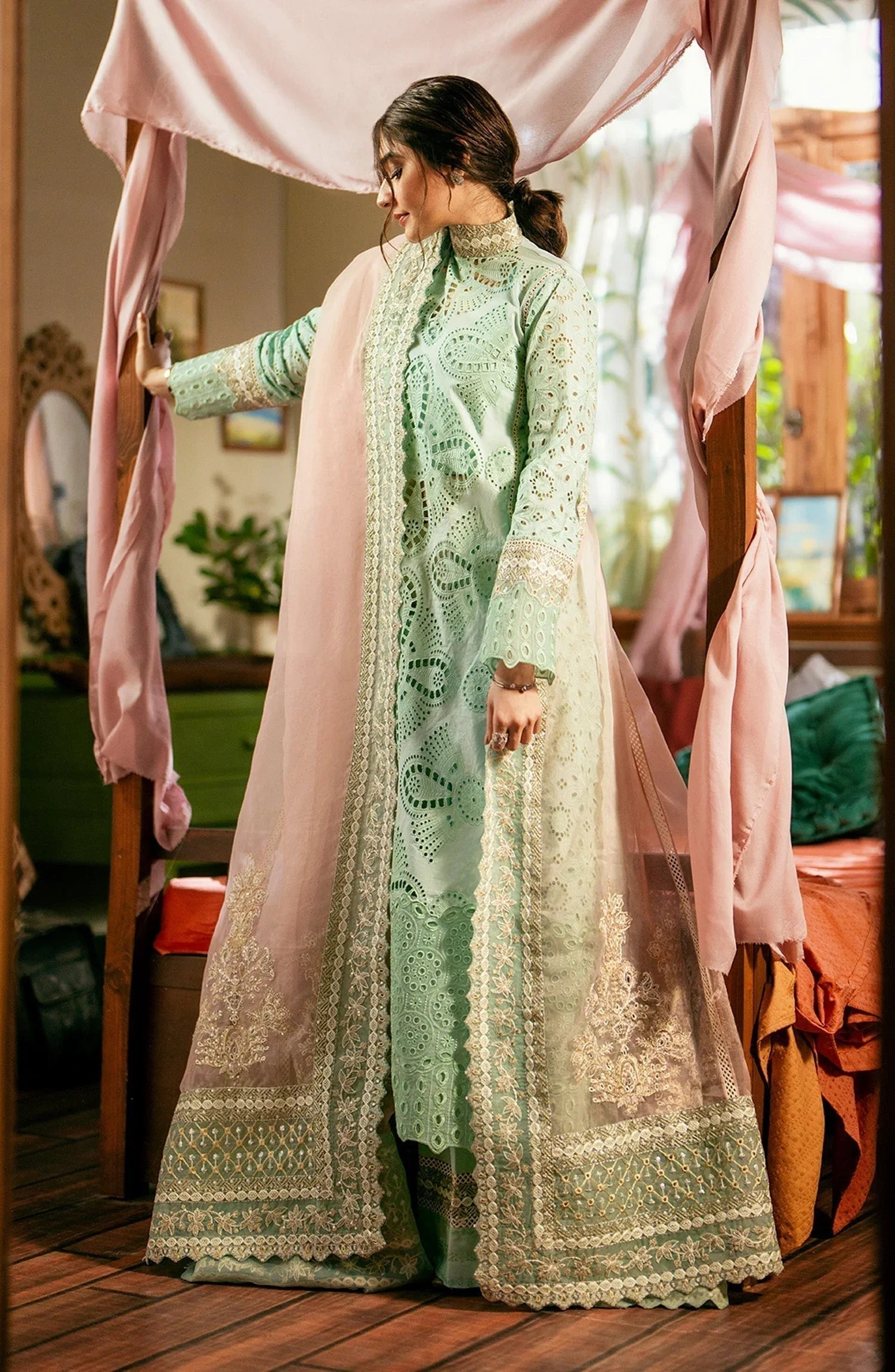 Maryum N Maria | Luxury Lawn 24 | Rawiya - Aqsa Fabrics
