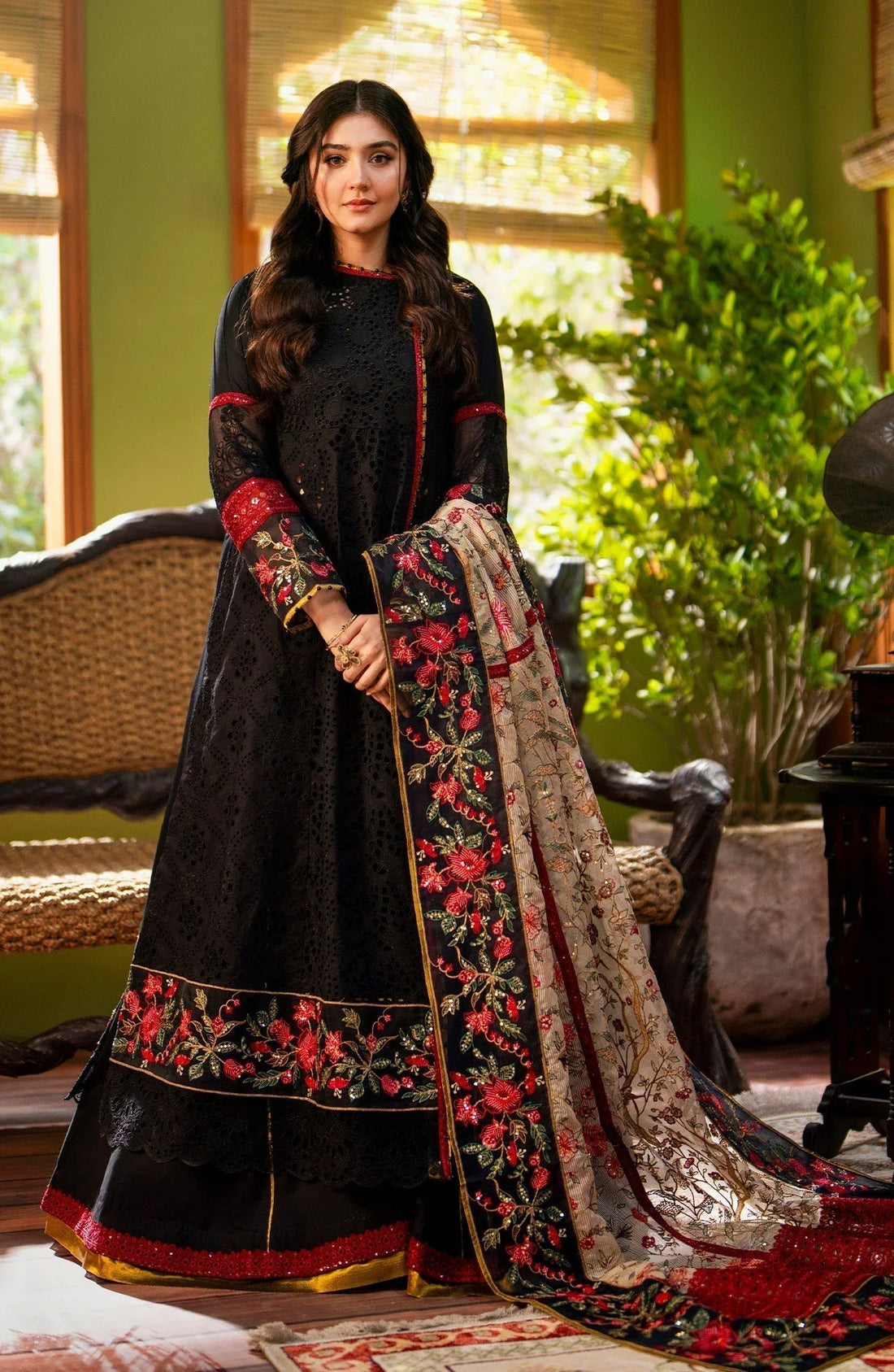 Maryum N Maria | Luxury Lawn 24 | Zayna - Aqsa Fabrics