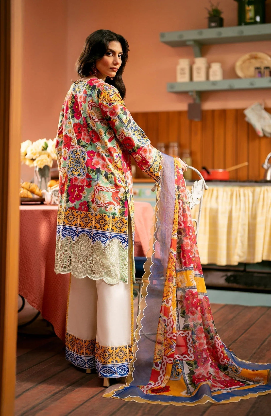 Maryum N Maria | Luxury Lawn 24 | Ana - Aqsa Fabrics