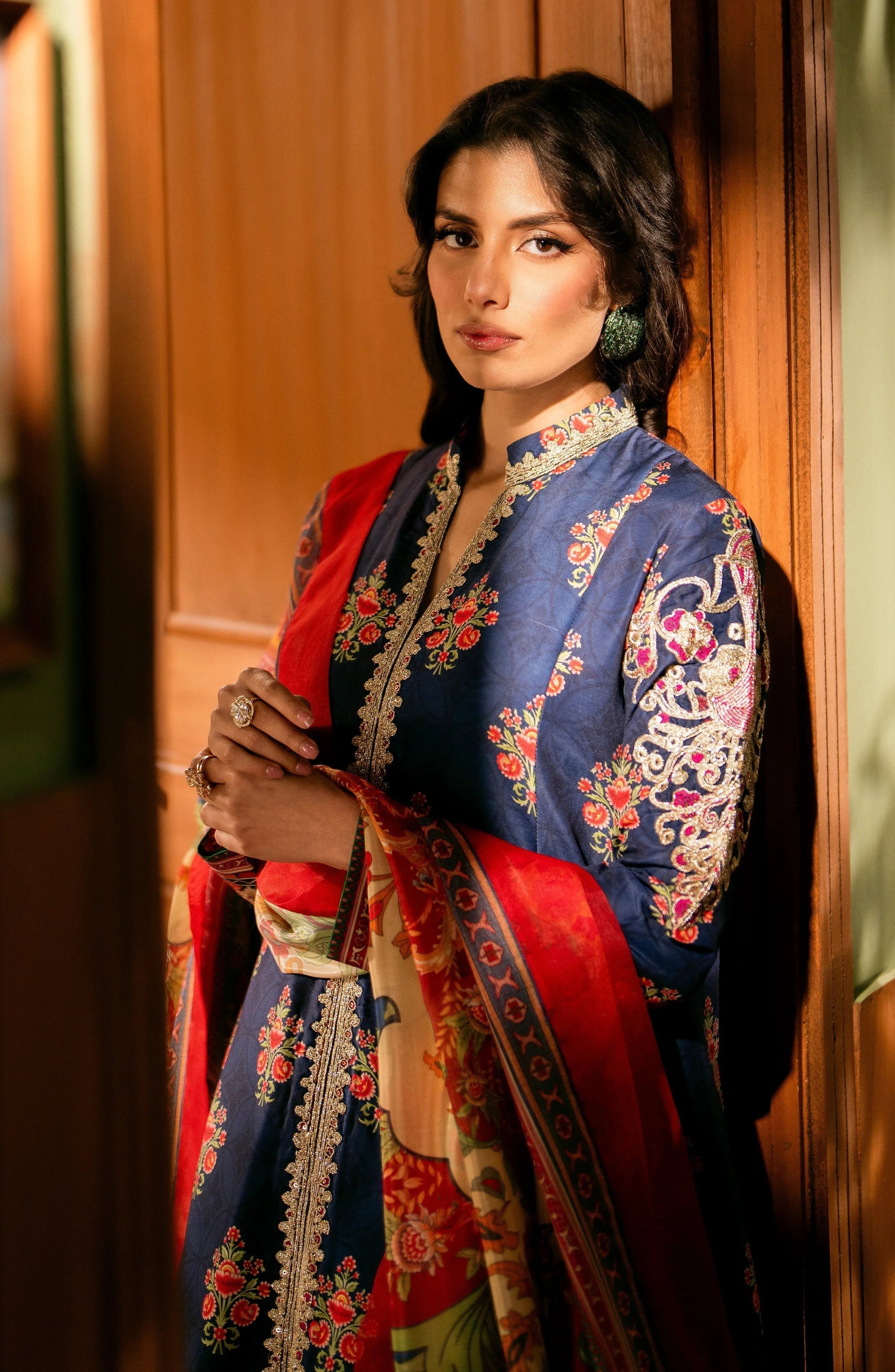 Maryum N Maria | Luxury Lawn 24 | Mariam - Aqsa Fabrics