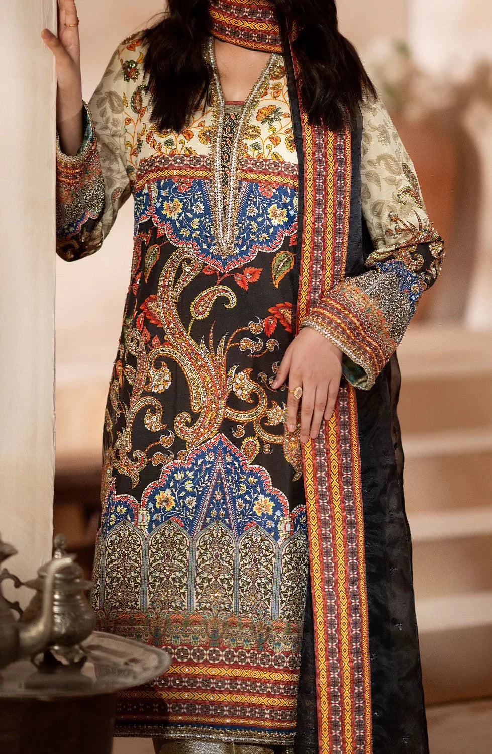 Maryum N Maria | Zeil Winter | CHUTKI - MS40097 - Aqsa Fabrics