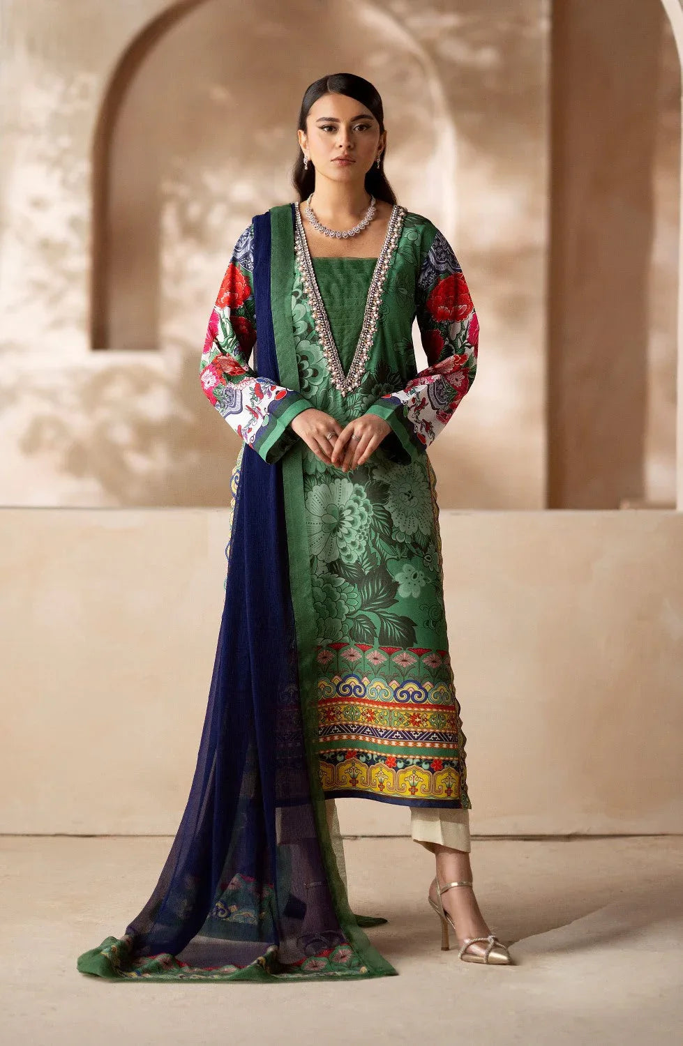 Maryum N Maria | Zeil Winter | SNEHA - MS40103 - Aqsa Fabrics