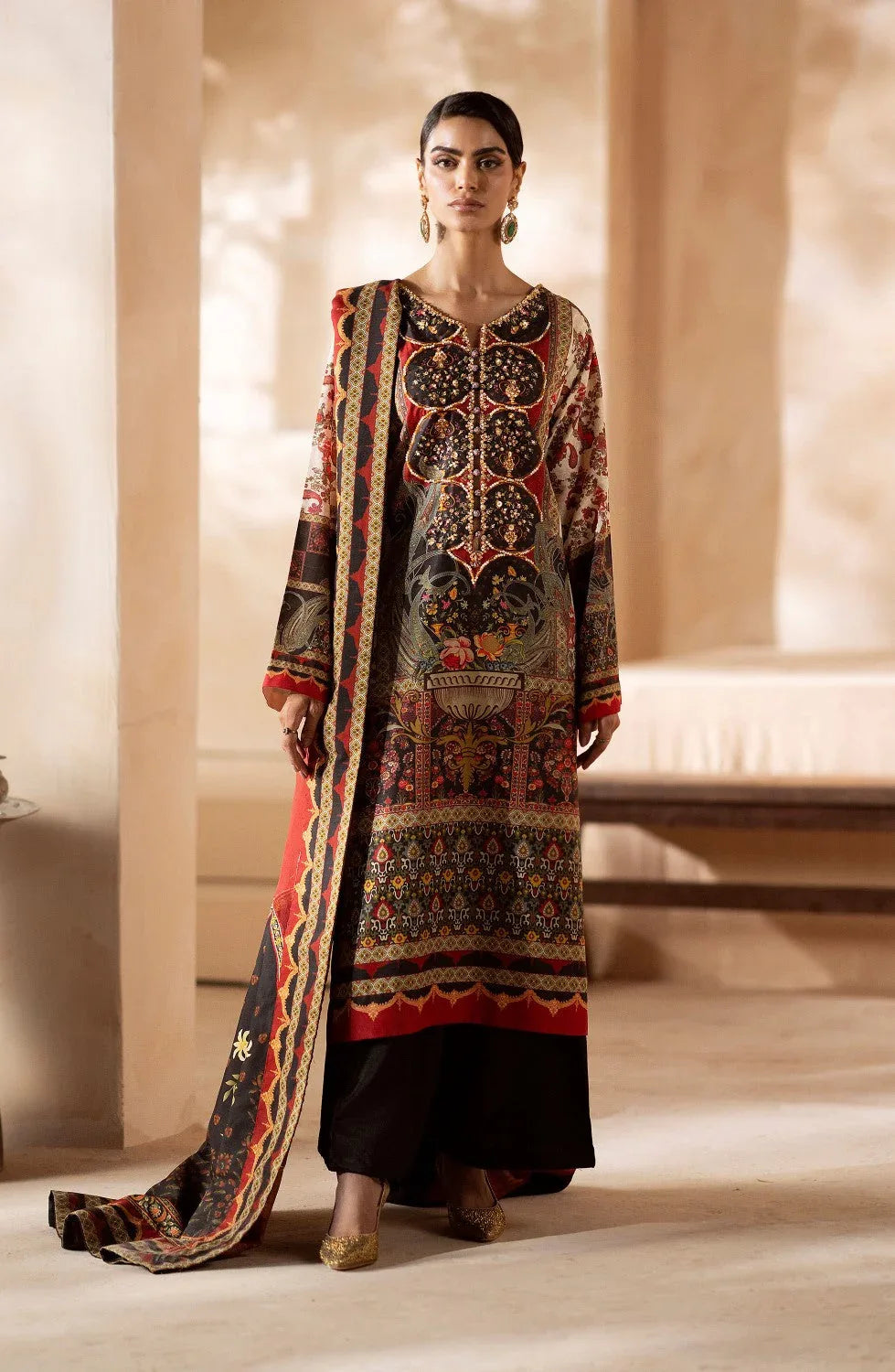 Maryum N Maria | Zeil Winter | SAMAIRA - MS40104 - Aqsa Fabrics