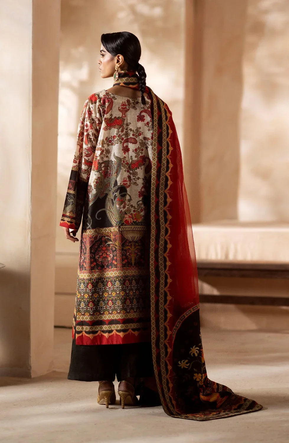 Maryum N Maria | Zeil Winter | SAMAIRA - MS40104 - Aqsa Fabrics