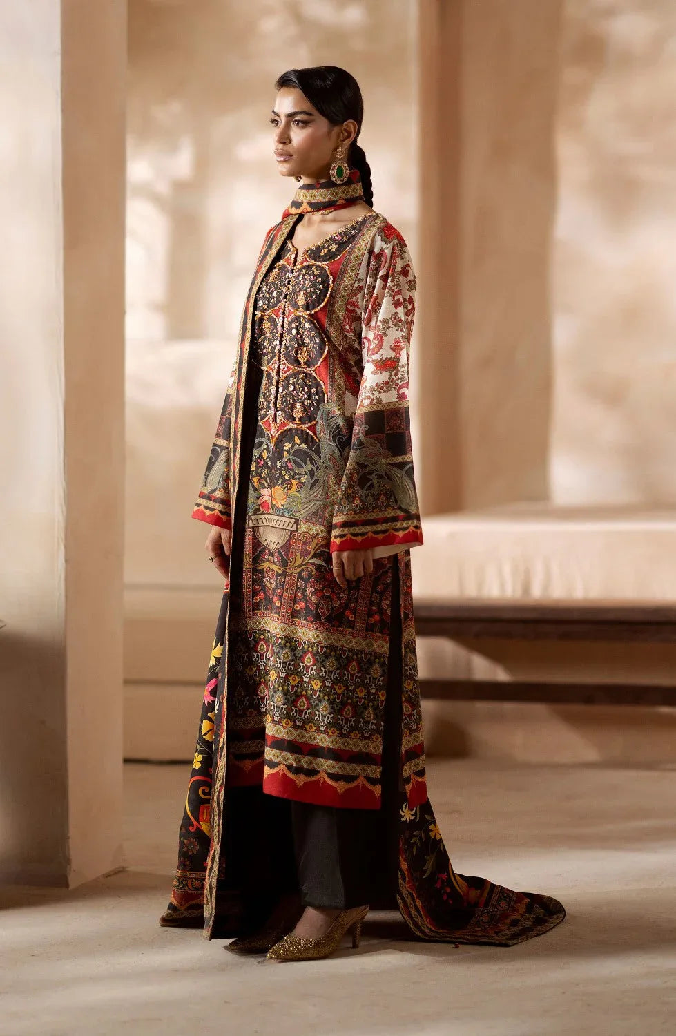 Maryum N Maria | Zeil Winter | SAMAIRA - MS40104 - Aqsa Fabrics