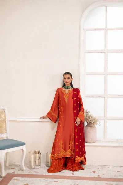 Maryum N Maria | Lumora Edit | GOLD - MS40108 - Aqsa Fabrics