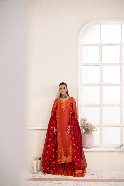 Maryum N Maria | Lumora Edit | GOLD - MS40108 - Aqsa Fabrics