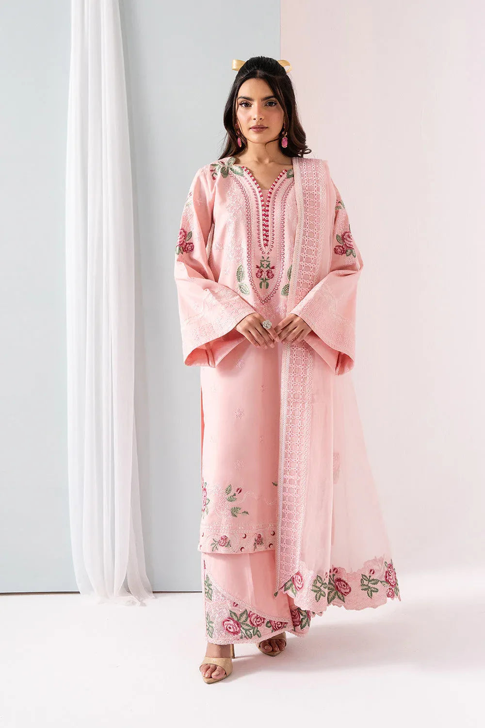 Maryum N Maria | Zuhur 25 | ZARI - Aqsa Fabrics