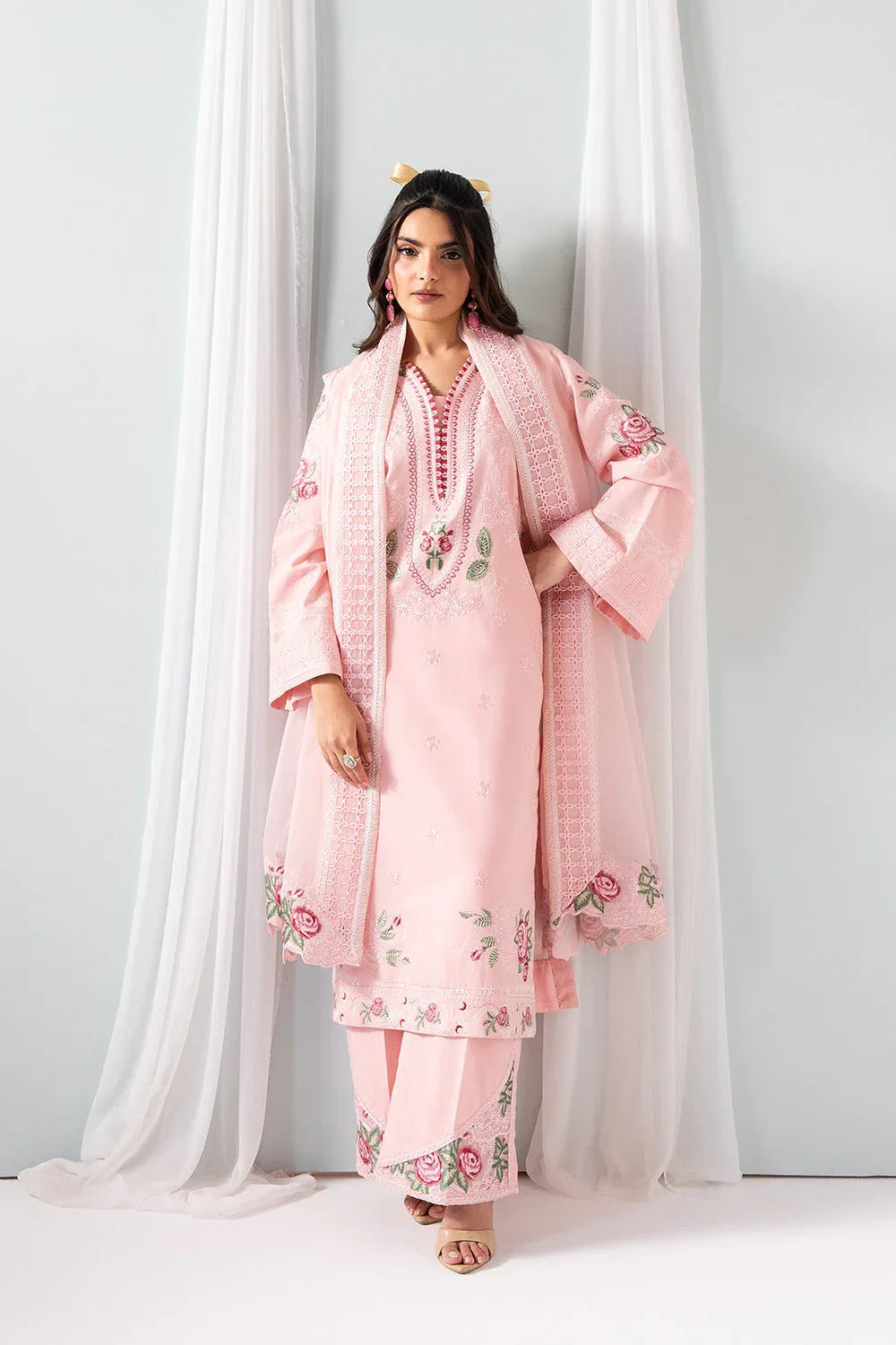 Maryum N Maria | Zuhur 25 | ZARI - Aqsa Fabrics