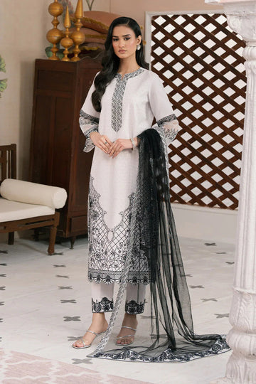 Maryum N Maria | Eid Luxury Lawn 25 | AZADEH - MS50147 - Aqsa Fabrics