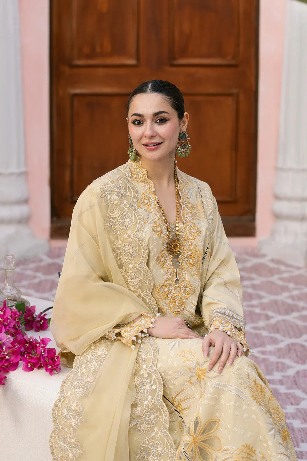 Maryum N Maria | Eid Luxury Lawn 25 | AFSANEH - MS50148 - Aqsa Fabrics