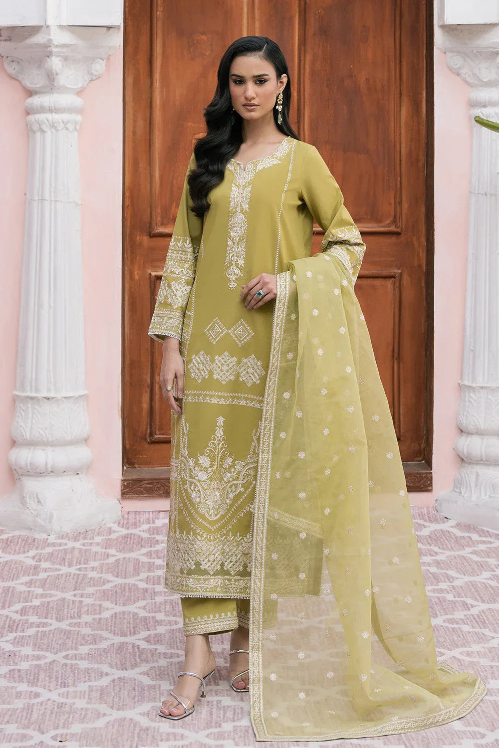 Maryum N Maria | Eid Luxury Lawn 25 | ARGHAVAN - MS50150 - Aqsa Fabrics