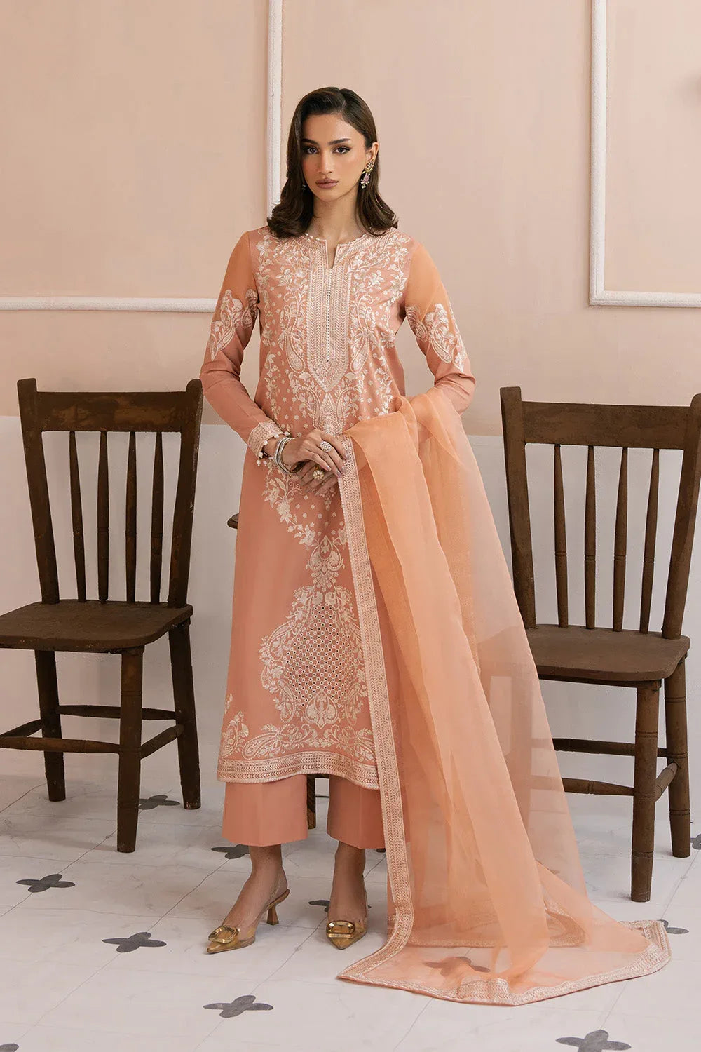 Maryum N Maria | Eid Luxury Lawn 25 | ASSIEH - MS50151 - Aqsa Fabrics
