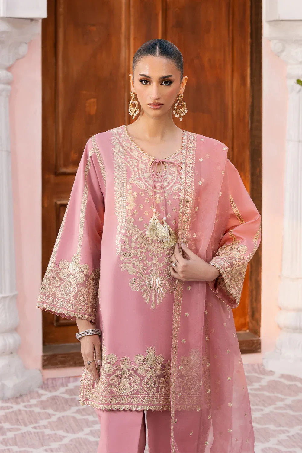 Maryum N Maria | Eid Luxury Lawn 25 | AZITA - MS50152 - Aqsa Fabrics