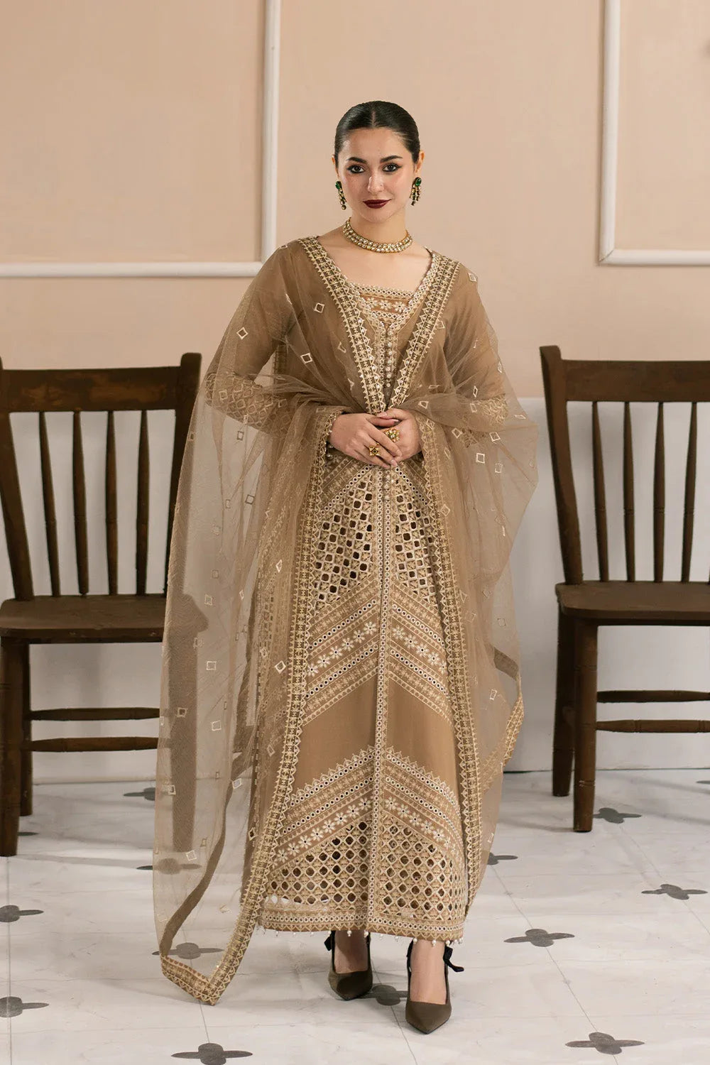 Maryum N Maria | Eid Luxury Lawn 25 | AFSOON - MS50156 - Aqsa Fabrics