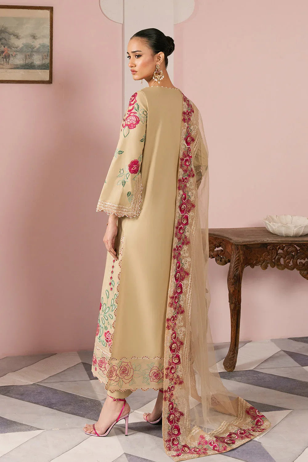Maryum N Maria | Eid Luxury Lawn 25 | ANOOSHEH - MS50164 - Aqsa Fabrics