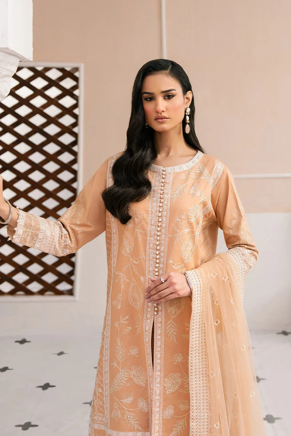Maryum N Maria | Eid Luxury Lawn 25 | AFSHAN - MS50165 - Aqsa Fabrics