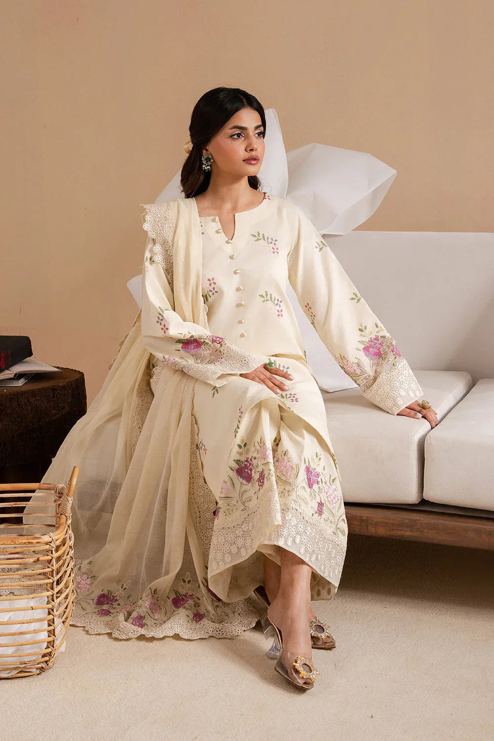 Maryum N Maria | Belle Pret | LIOREN - MS50170 - Aqsa Fabrics
