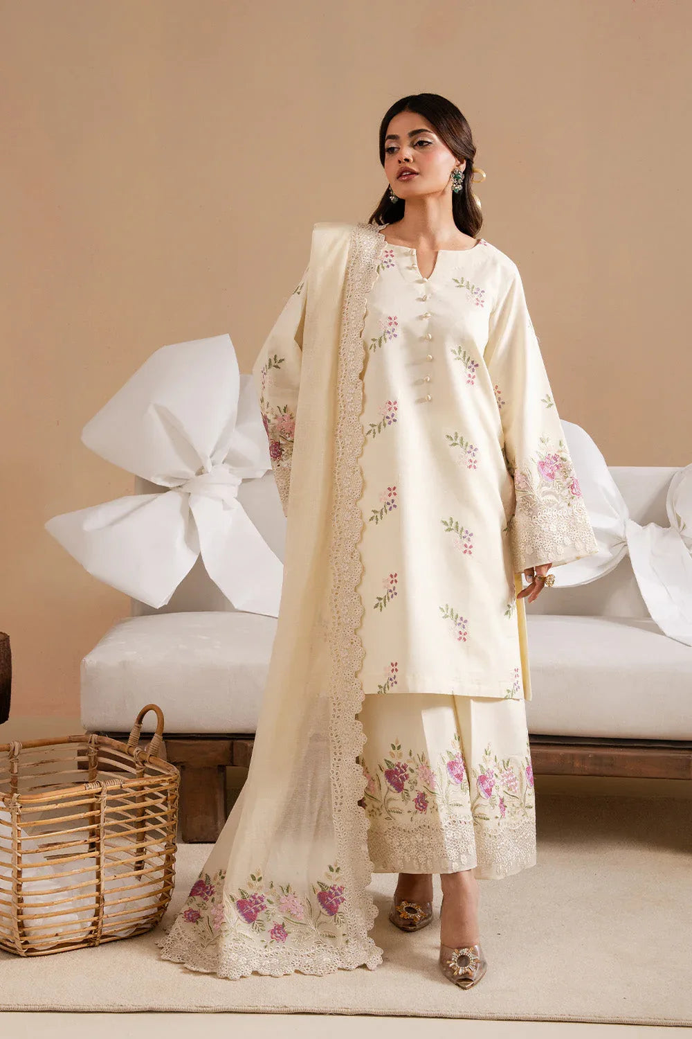 Maryum N Maria | Belle Pret | LIOREN - MS50170 - Aqsa Fabrics