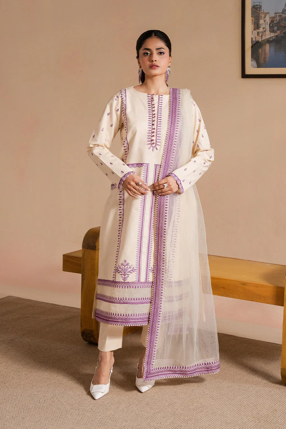 Maryum N Maria | Belle Pret | AZORA - MS50178 - Aqsa Fabrics