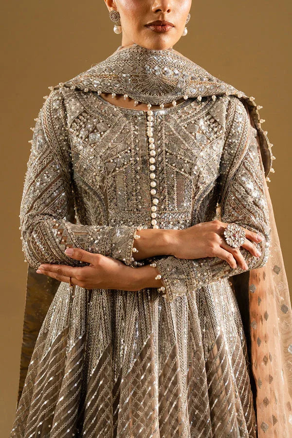 Maryum N Maria | Mysha Wedding Formals | SAKURA - MS50181 - Aqsa Fabrics